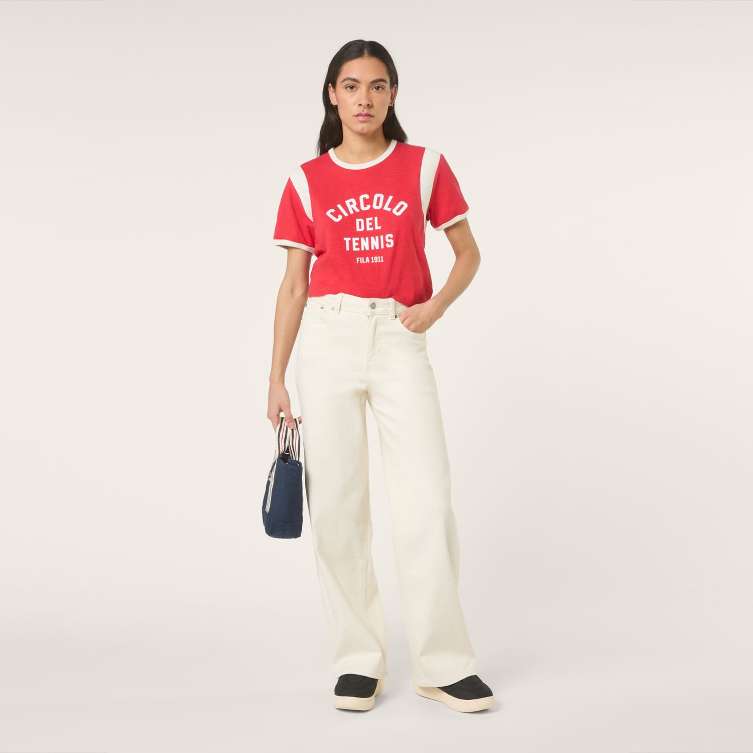 Fila MONTALTO relaxed graphic ringer t-shirt Bild 3