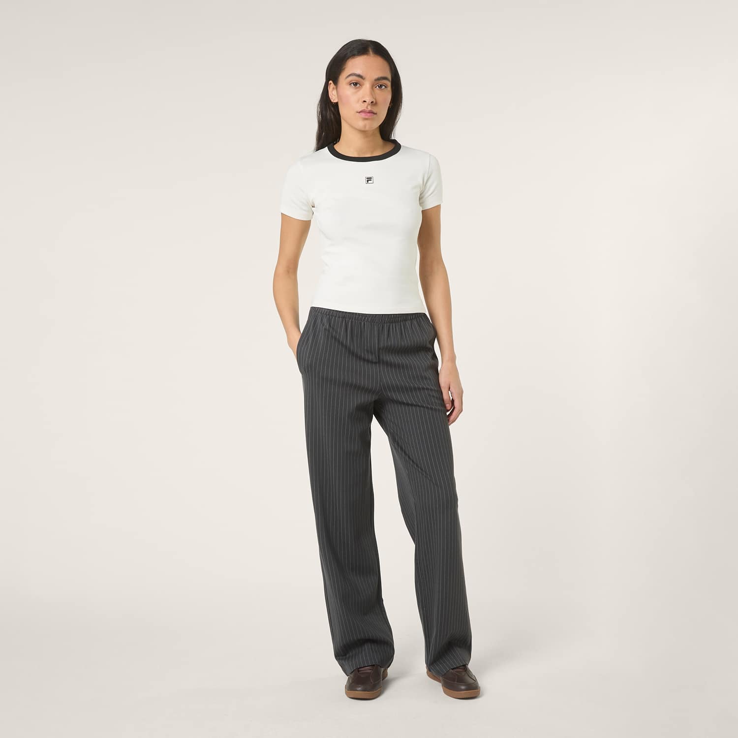 Fila MONTEBENI slim logo rib t-shirt Bild 3