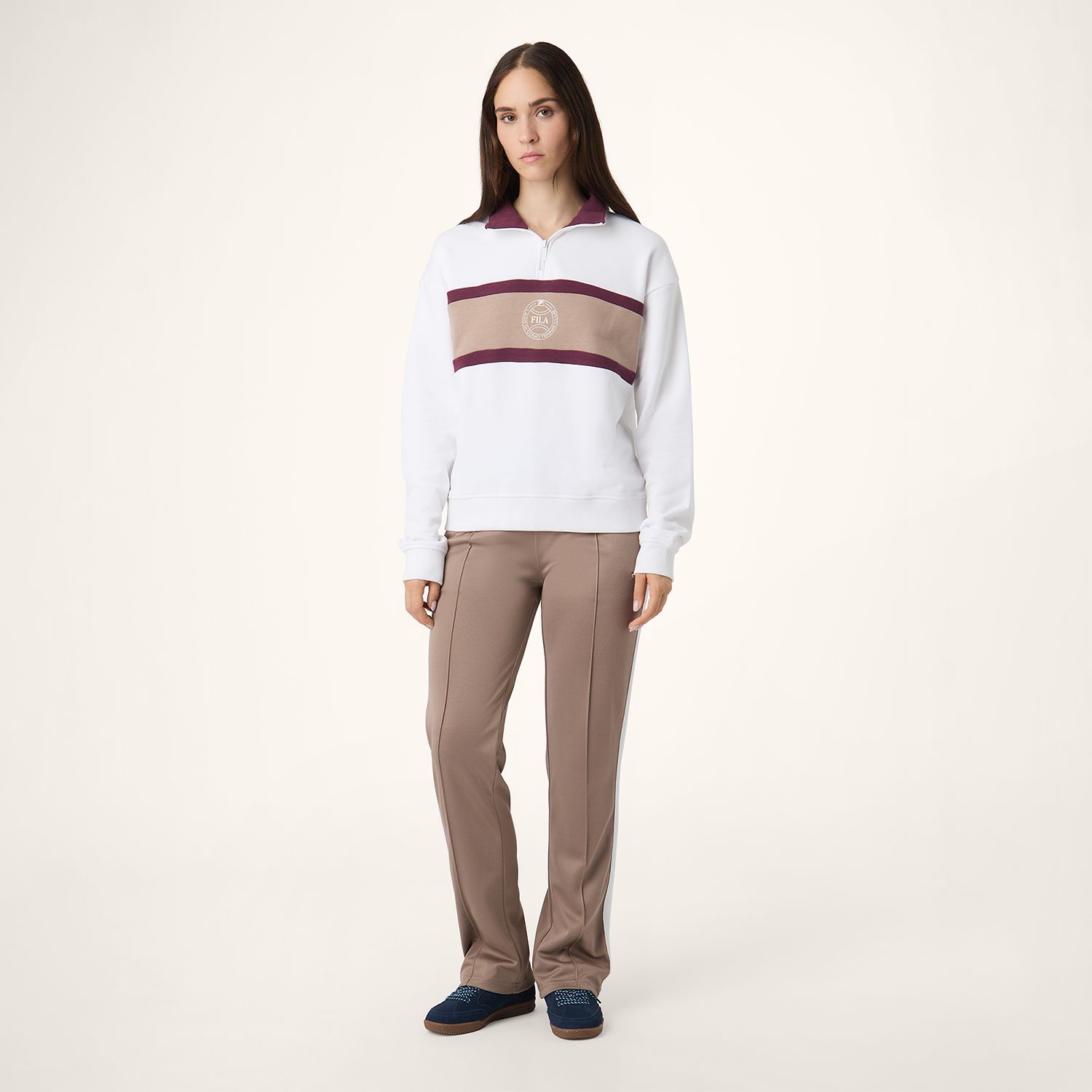 Fila PARELLA relaxed half-zip sweatshirt Bild 3