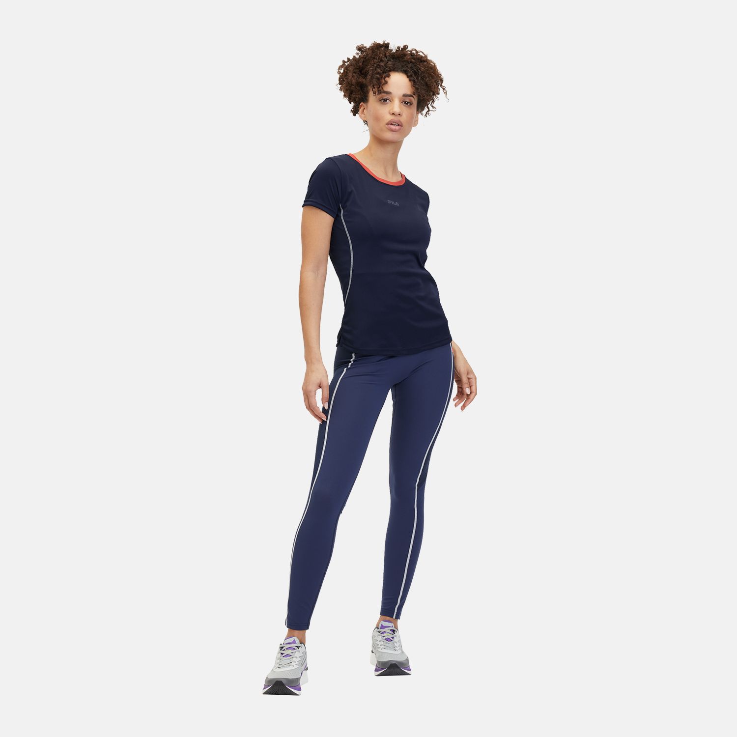 Fila RAFFADALI running tee black iris Bild 3
