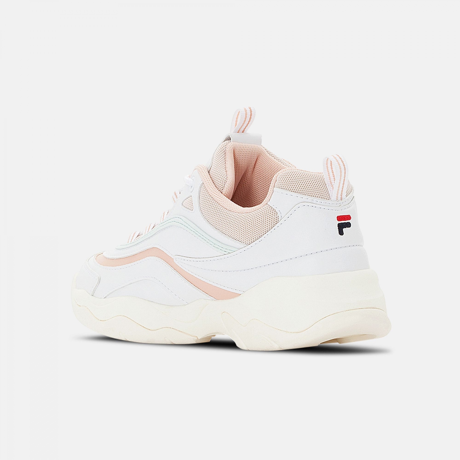 Fila Ray Low Wmn white-spanish-villa rosé | FILA Official