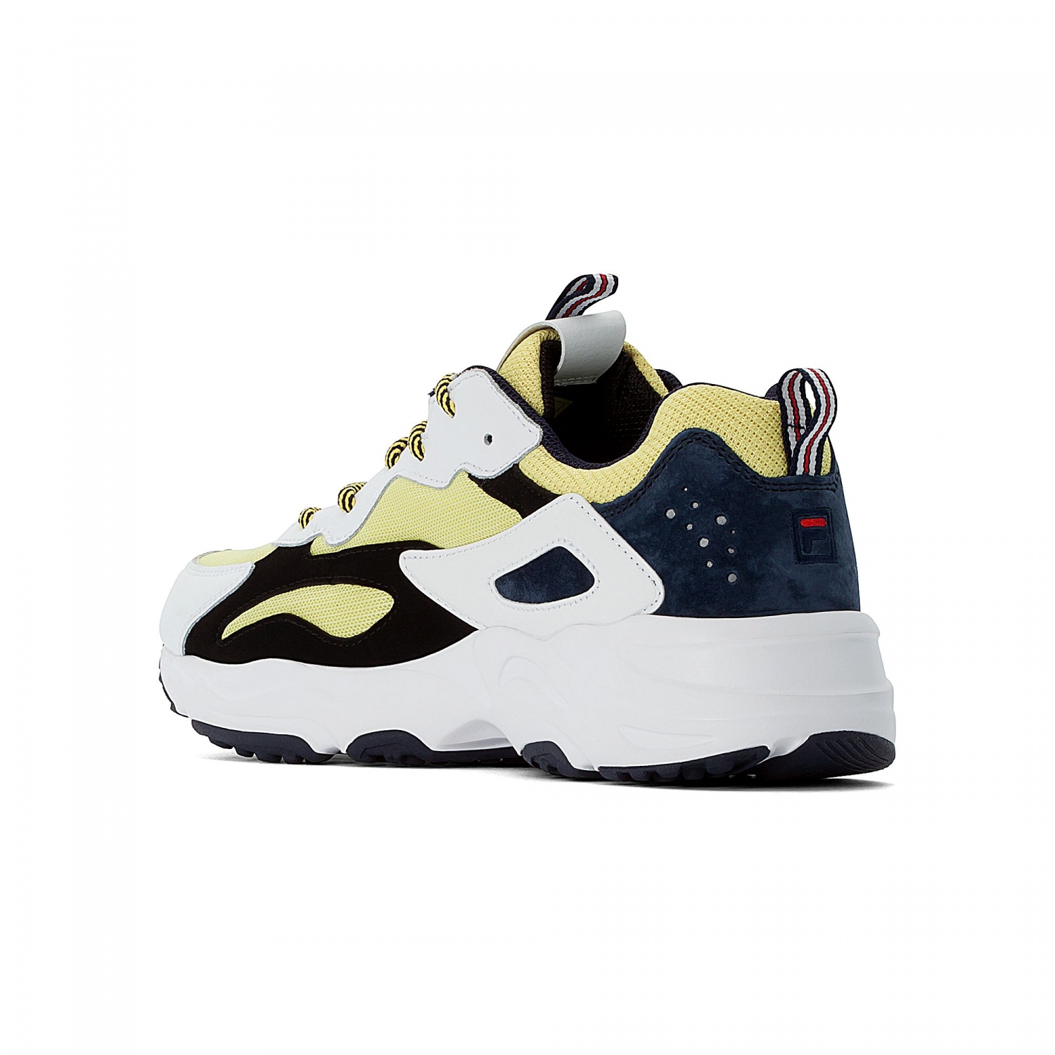 fila ray tracer white grey lime