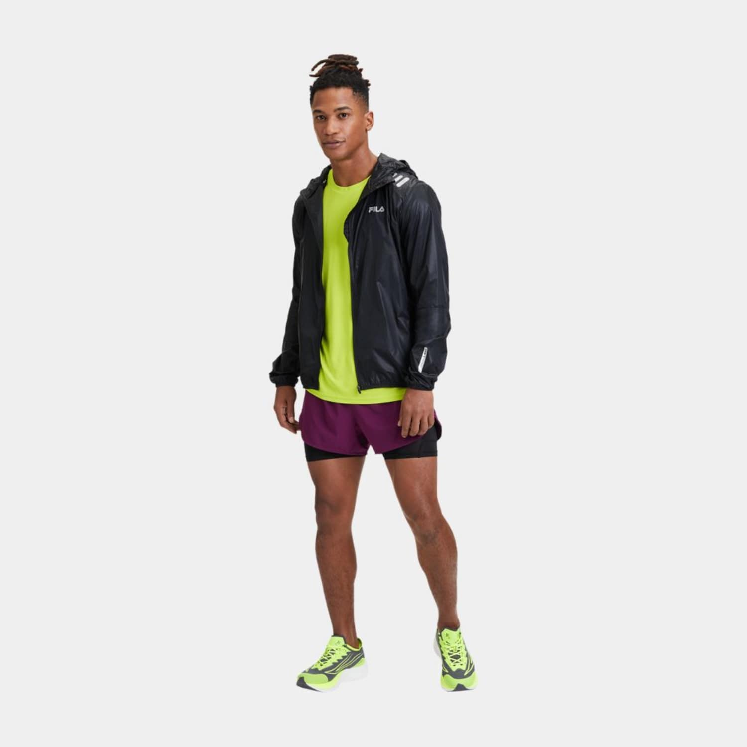 Fila RELLANO running tee Acid Lime Bild 3