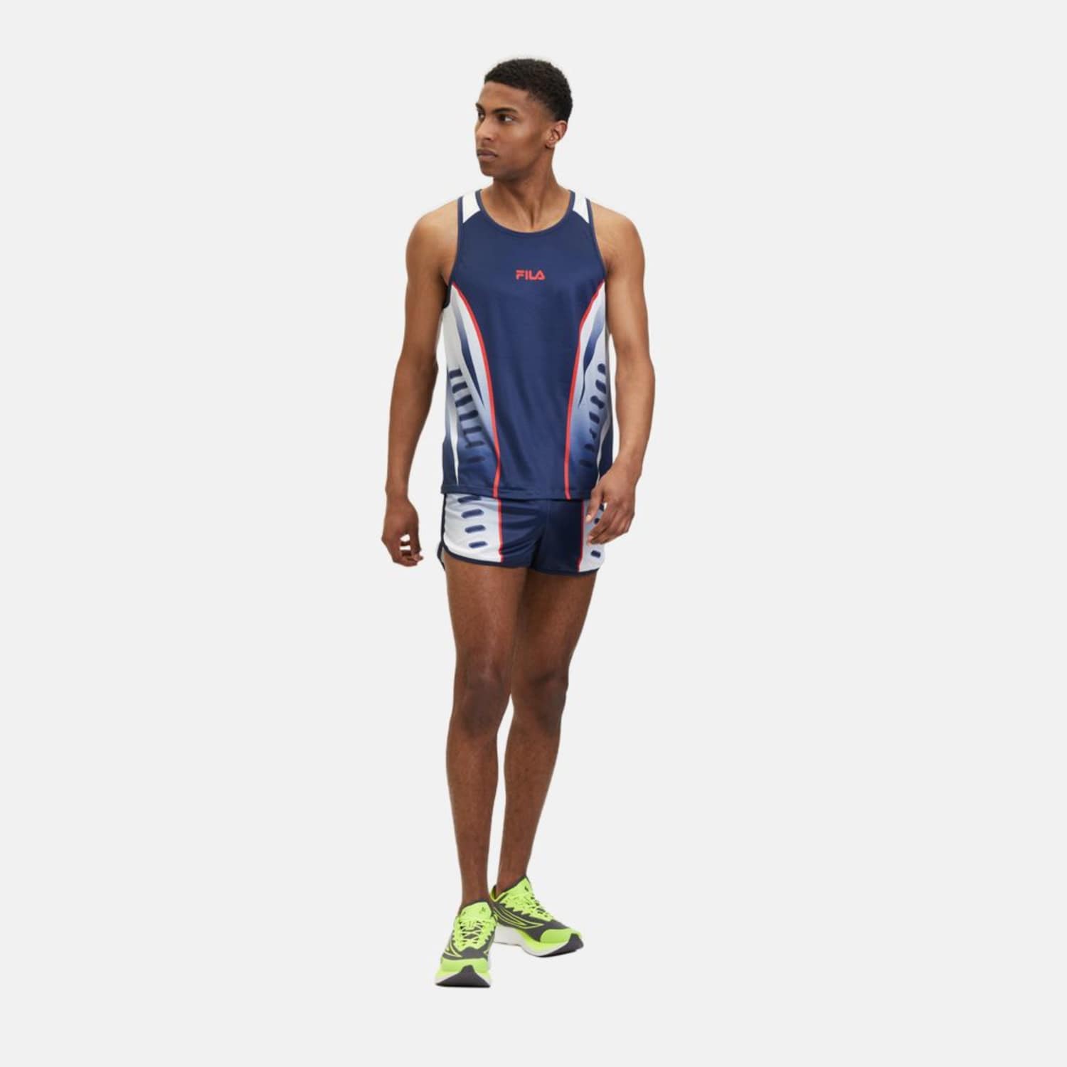 Fila RIEZ running tank black iris Bild 3