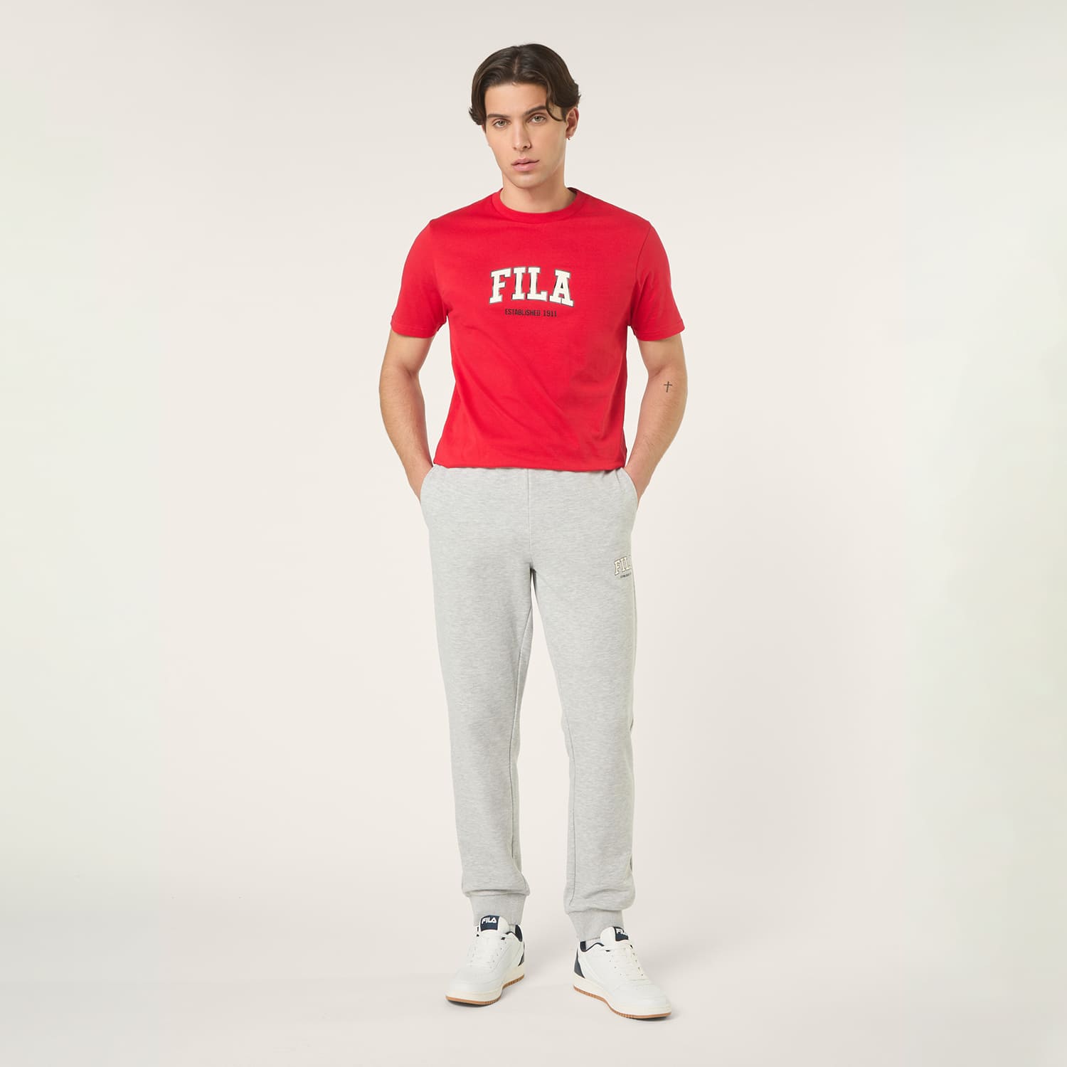 Fila RIFREDI regular graphic t-shirt Bild 3