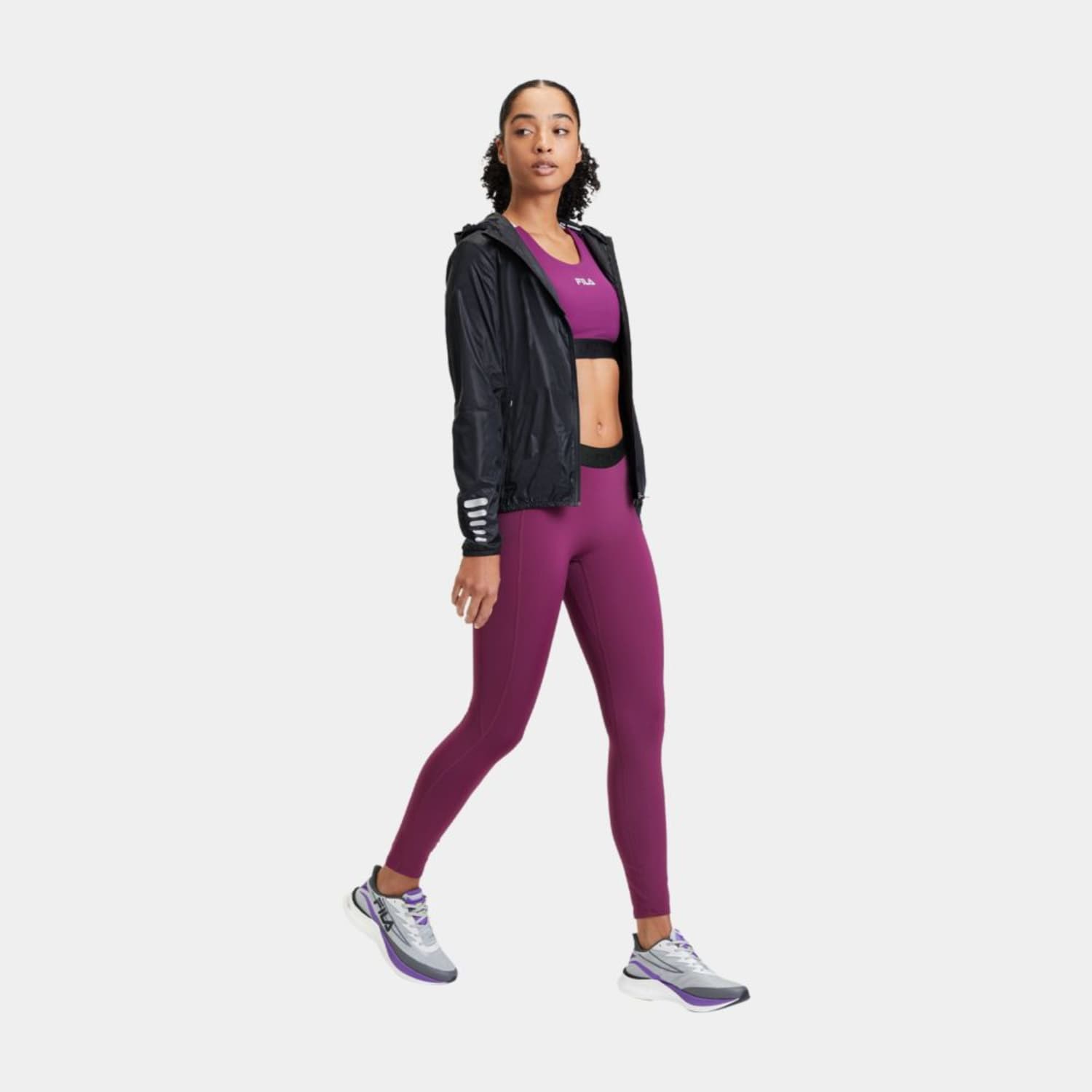 Fila ROSES running tights Plum Caspia Bild 3