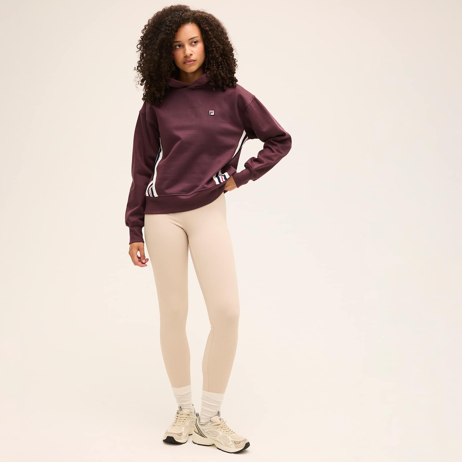 Fila SERRETTA loose taped brushed hoodie Bild 3