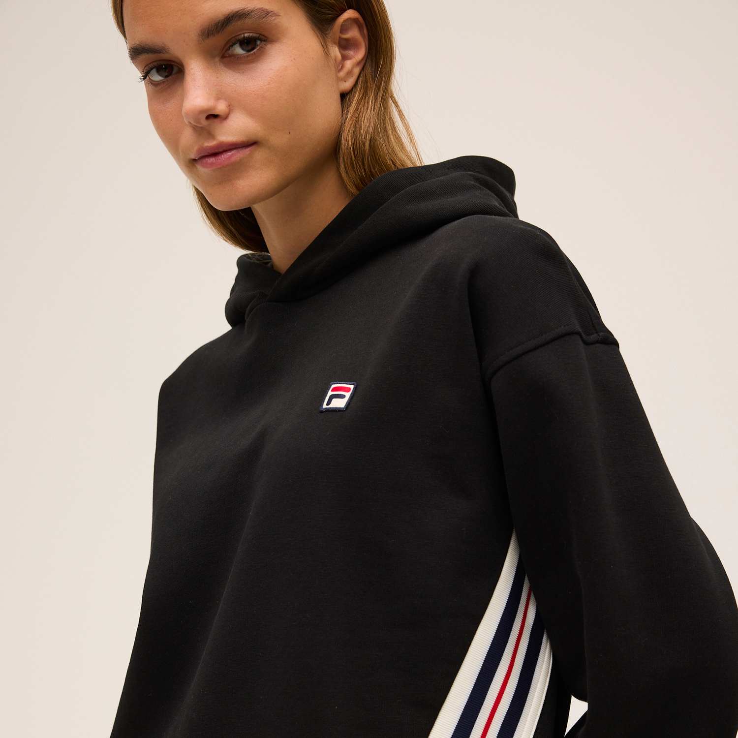 Fila SERRETTA loose taped brushed hoodie Bild 3