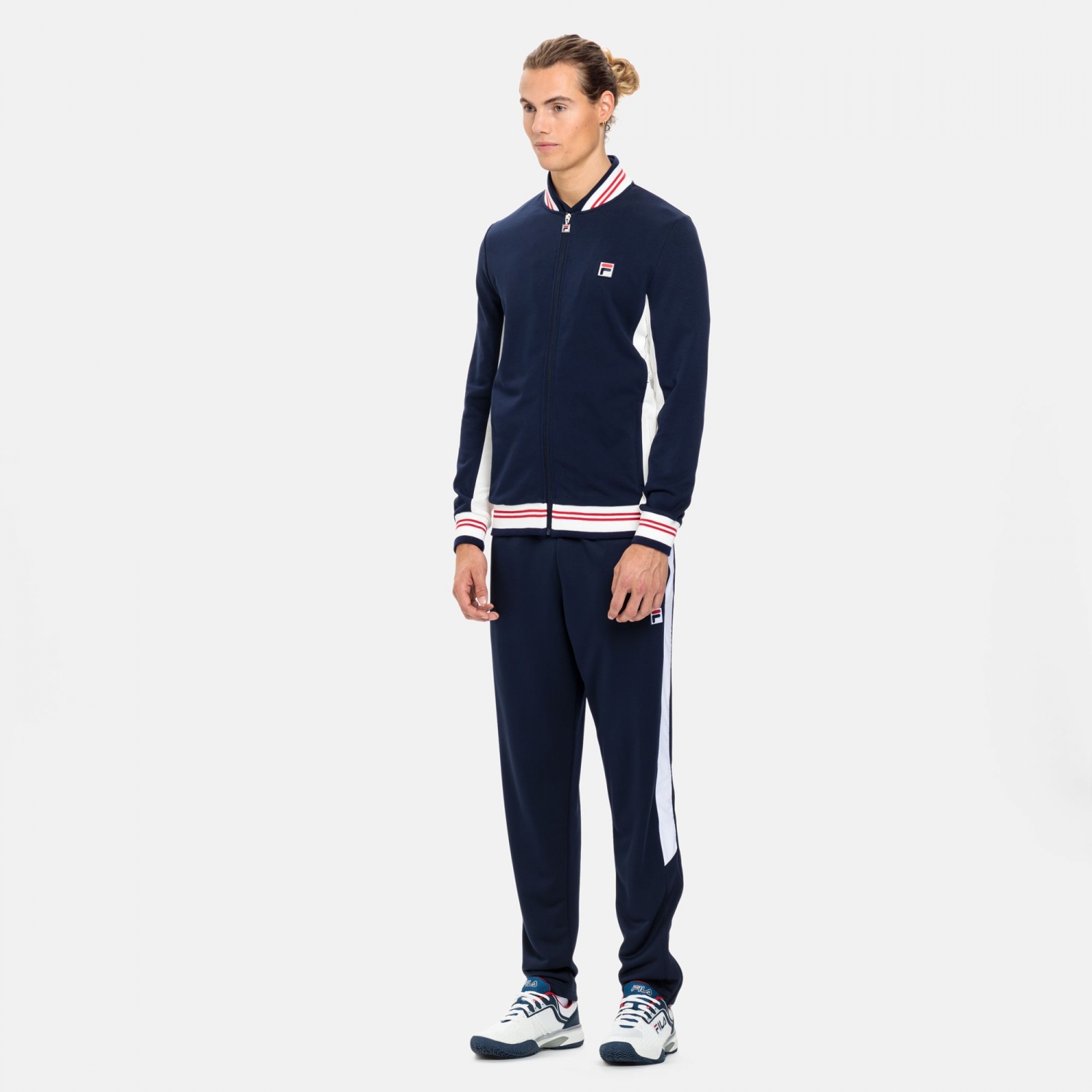 Fila SETTANTA PERFORMANCE JACKET LUIGI blue Bild 3