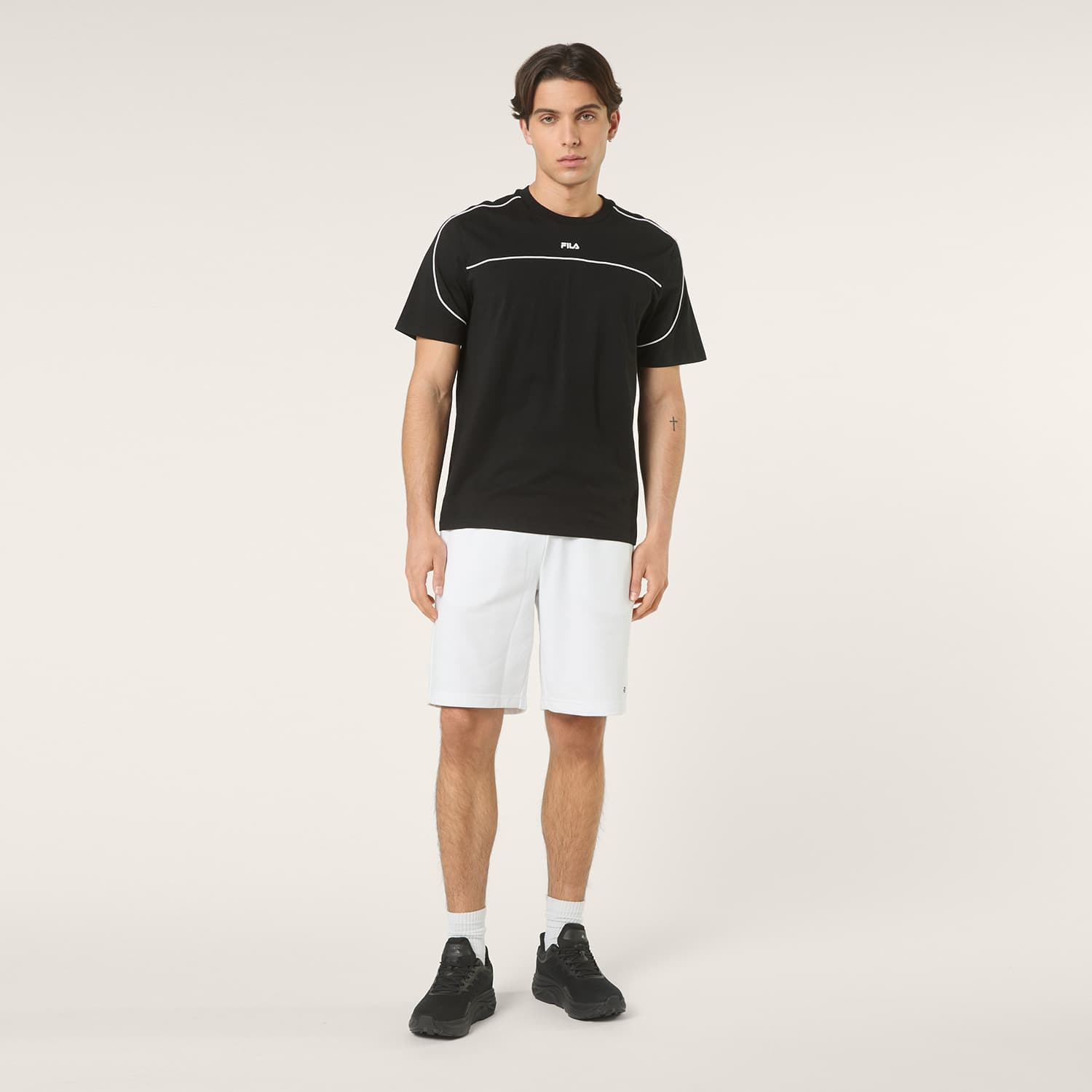 Fila SETTIMELO relaxed contrast piping t-shirt Bild 3