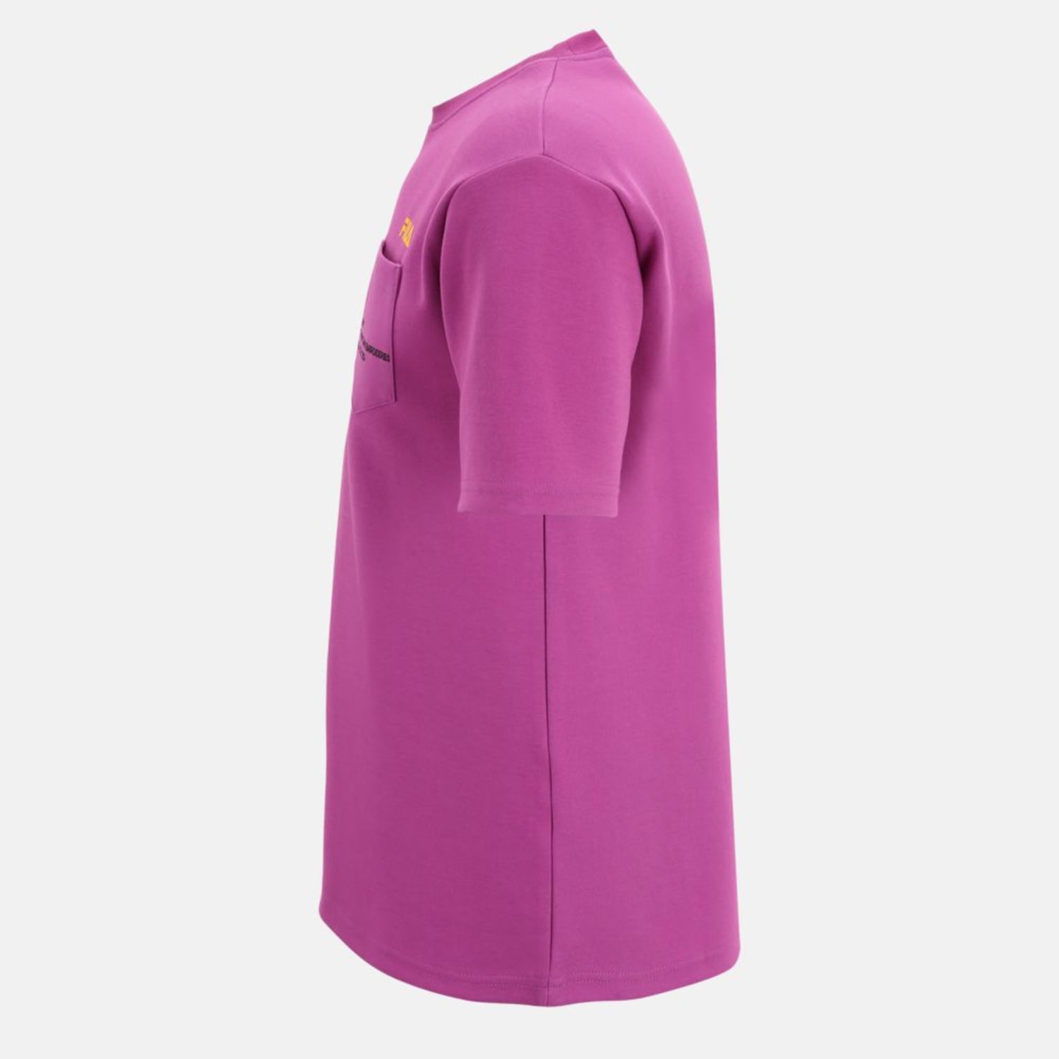 Fila Short sleeves t-shirt with chest pocket purple Bild 3