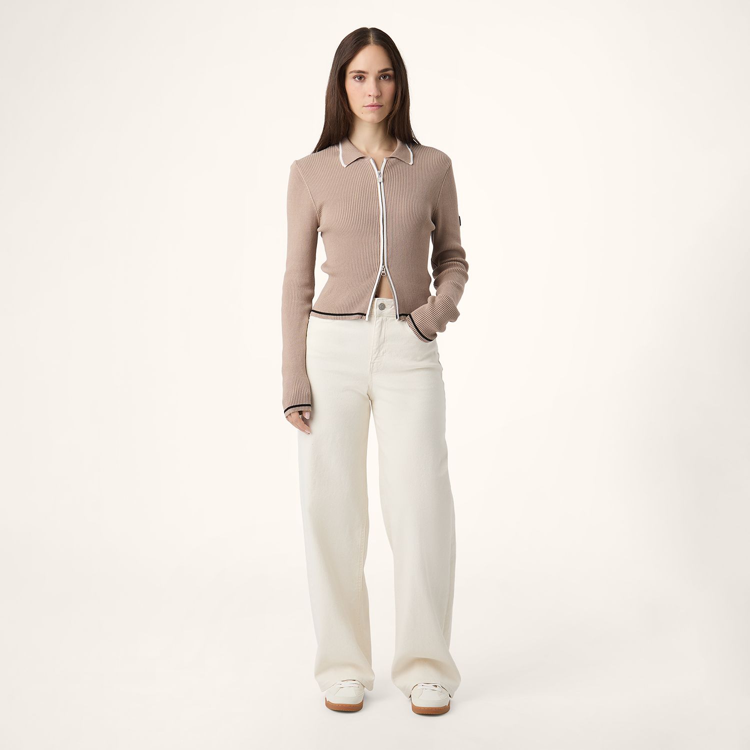 Fila SIMONTE slim full-zip knit cardigan Bild 3