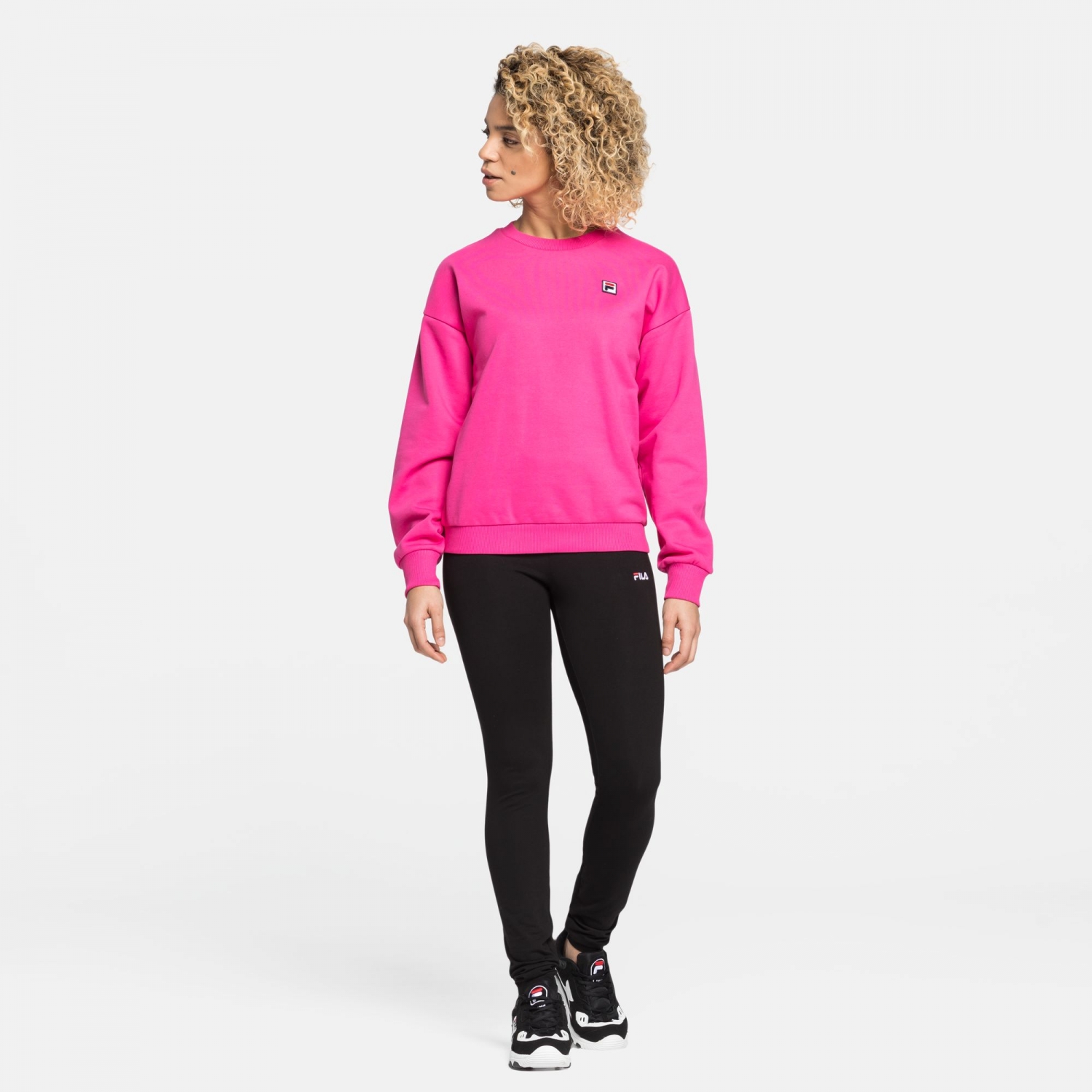 Fila Suzanna Crew Sweat pink-yarrow Bild 3
