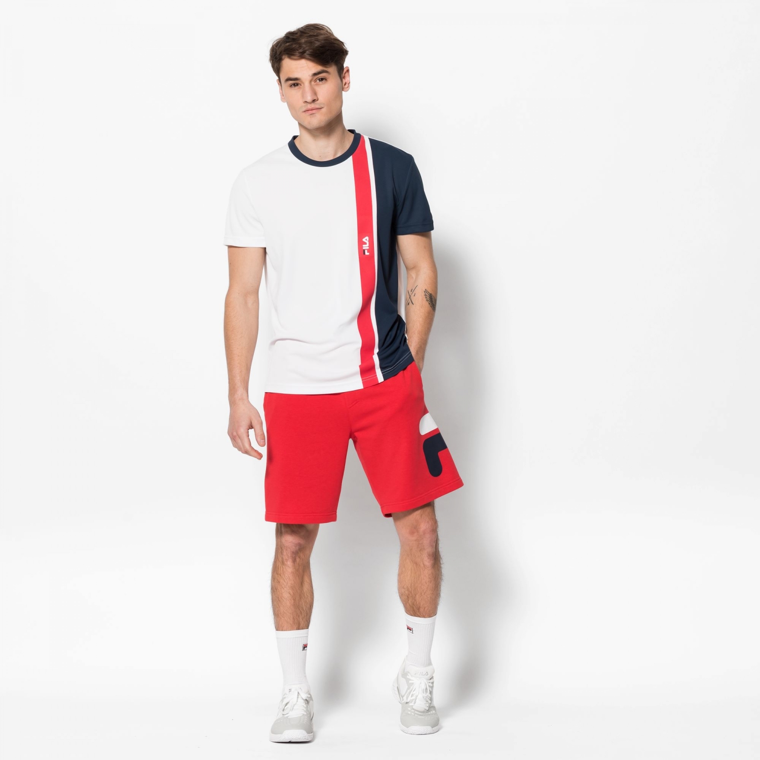 fila polyester t shirt