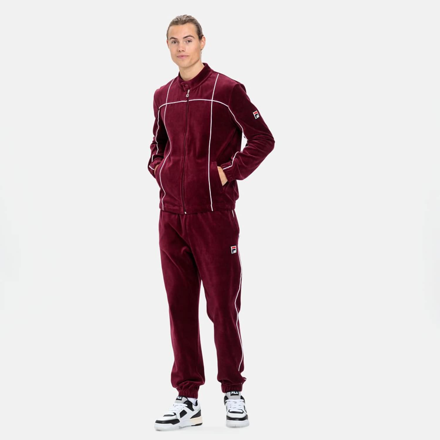 Fila TERRINDA Men track jacket tawny port Bild 3