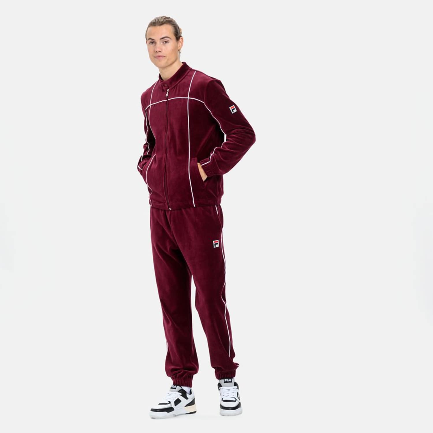 Fila TERRINDA Men track pants tawny port Bild 3