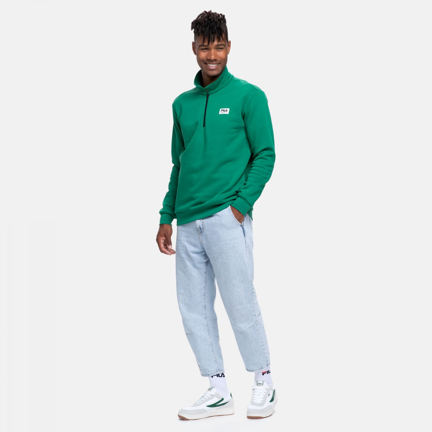 Fila Toluca Polo Sweat Shirt verdant green green FILA Official