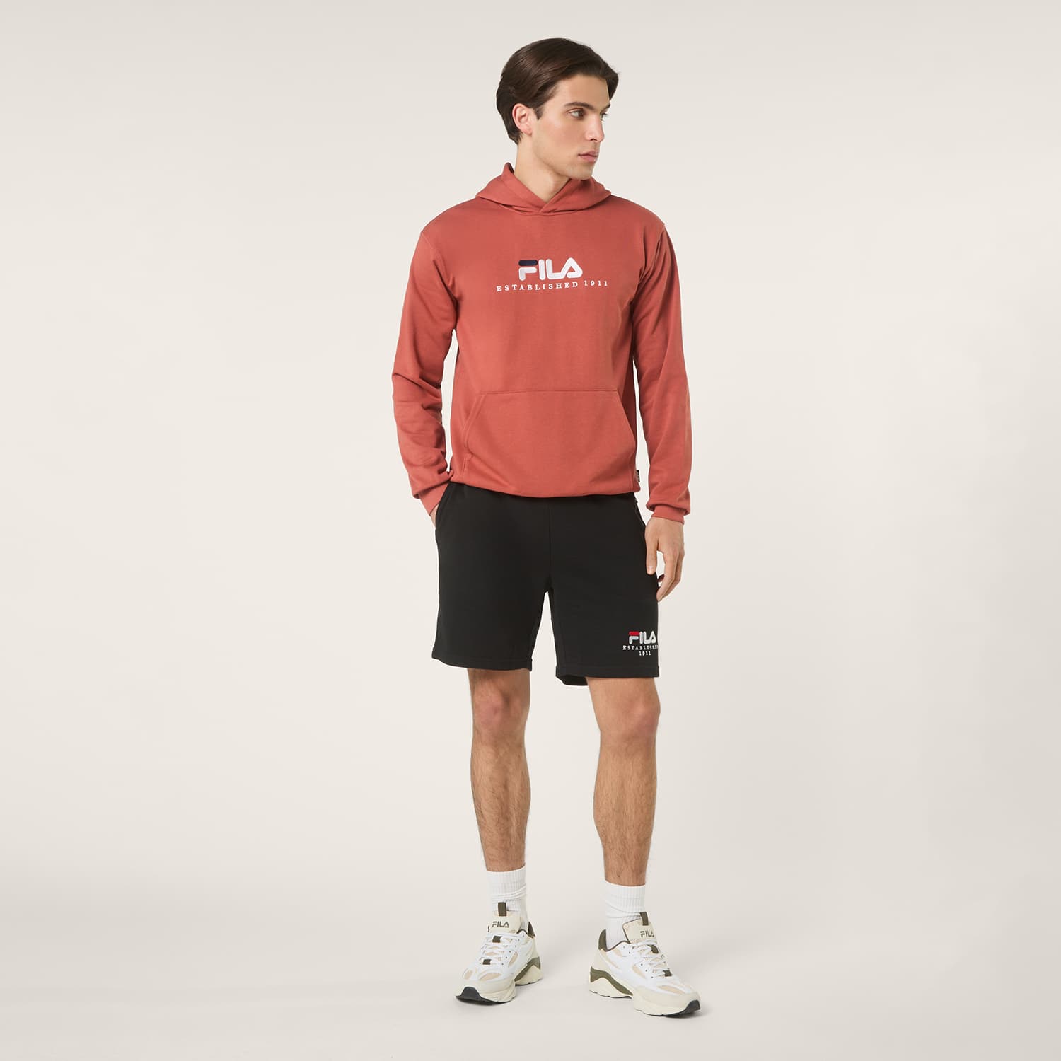 Fila VALSERA regular logo sweat shorts Bild 3