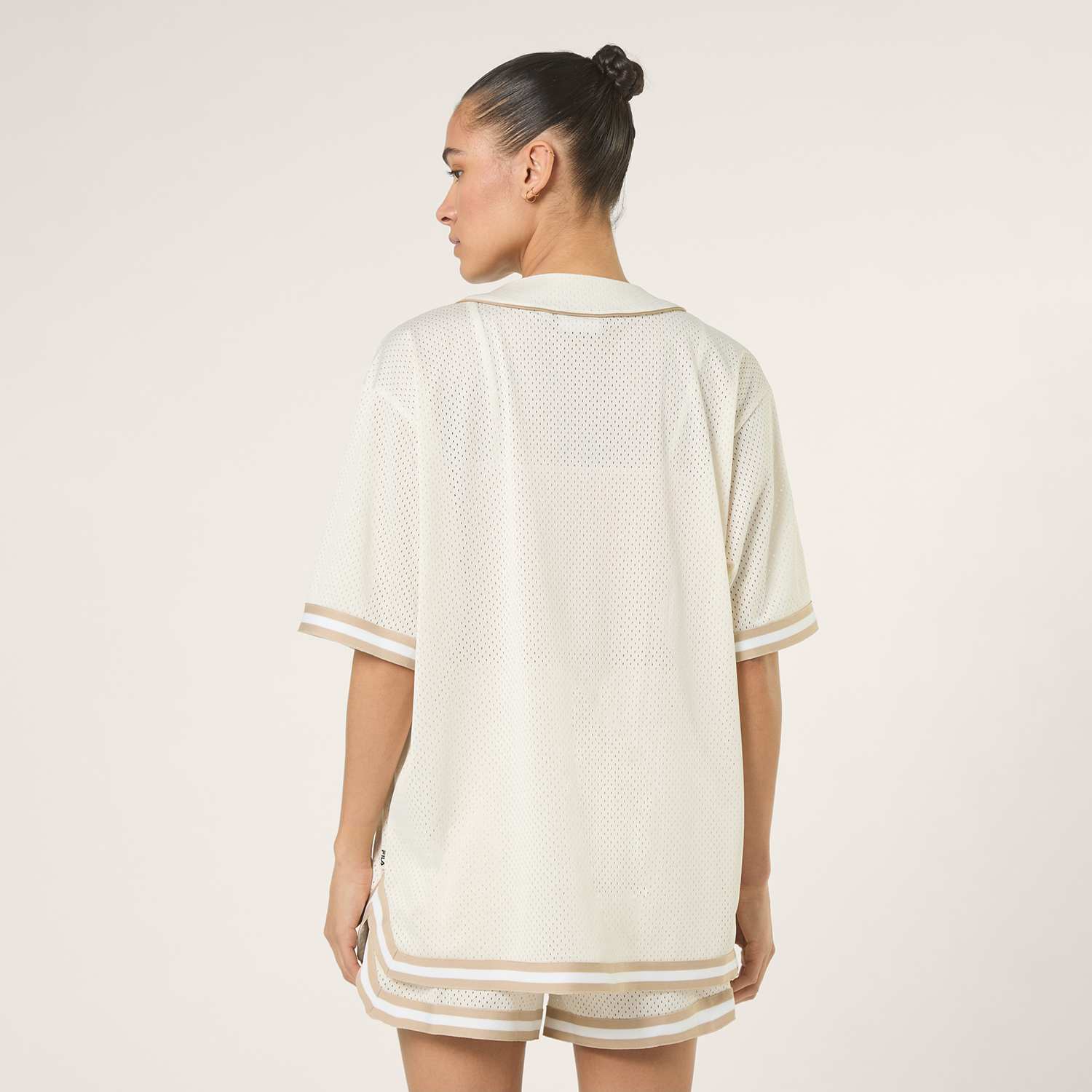 Fila VILLANOVA oversized mesh baseball shirt Bild 3