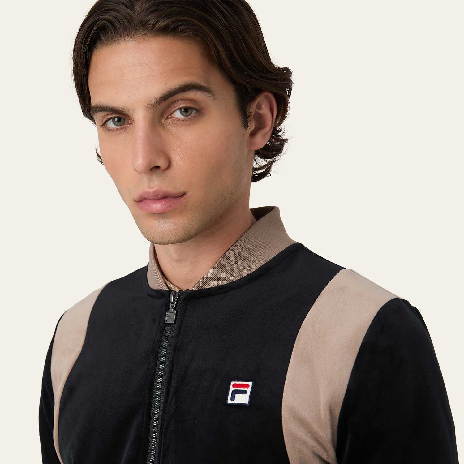 Fila ADRIANO regular velour track jacket Bild 4