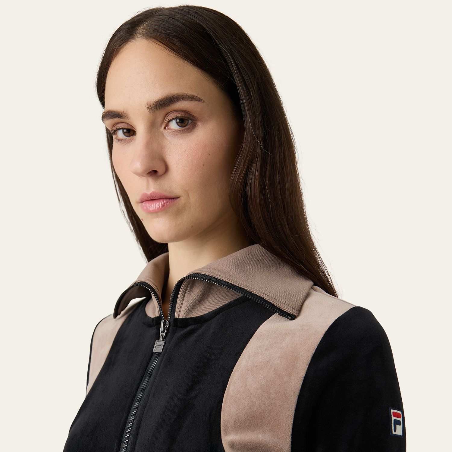 Fila ADRIANO slim velour track jacket Bild 4