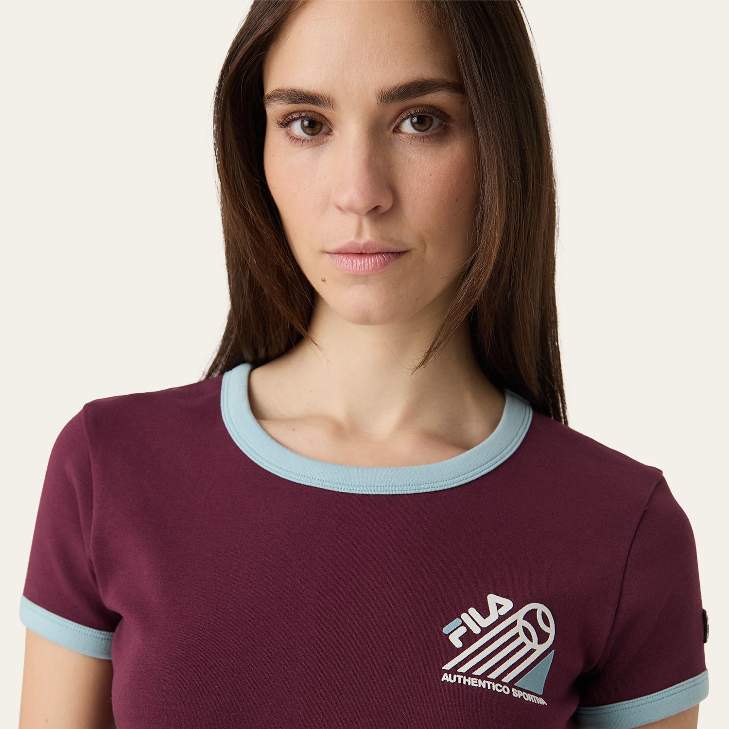 Fila BELLANO slim ringer t-shirt Bild 4