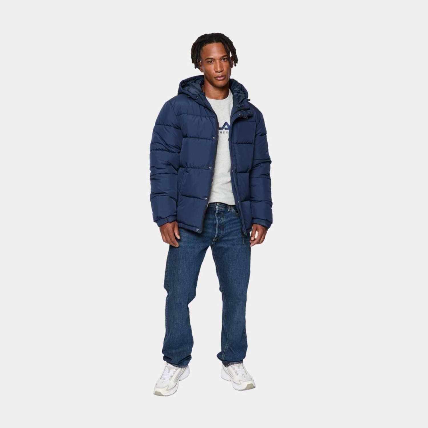 Fila BENSHEIM padded jacket Black Iris Bild 4