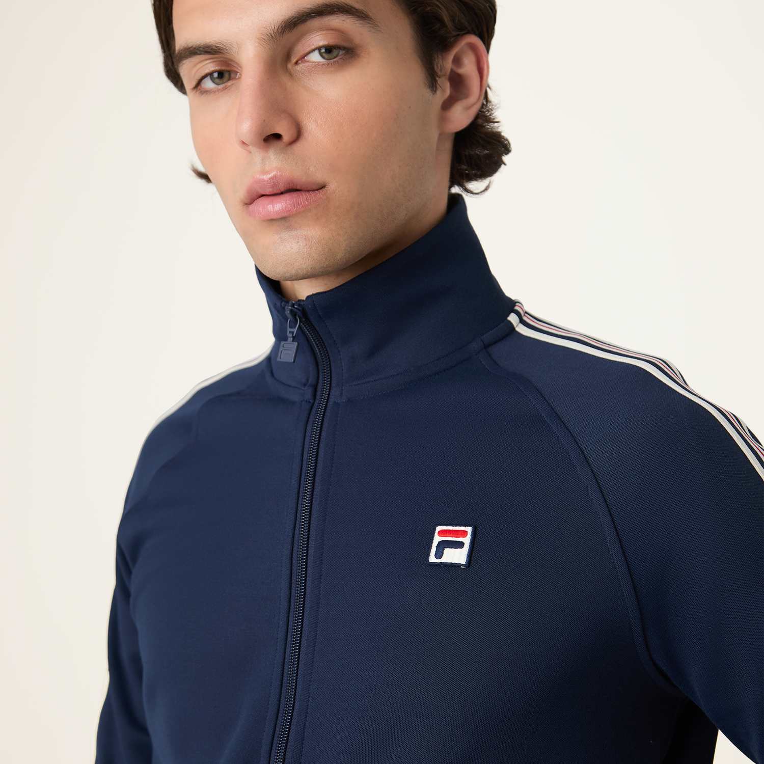 Fila BIELLA regular taped pique track jacket Bild 4
