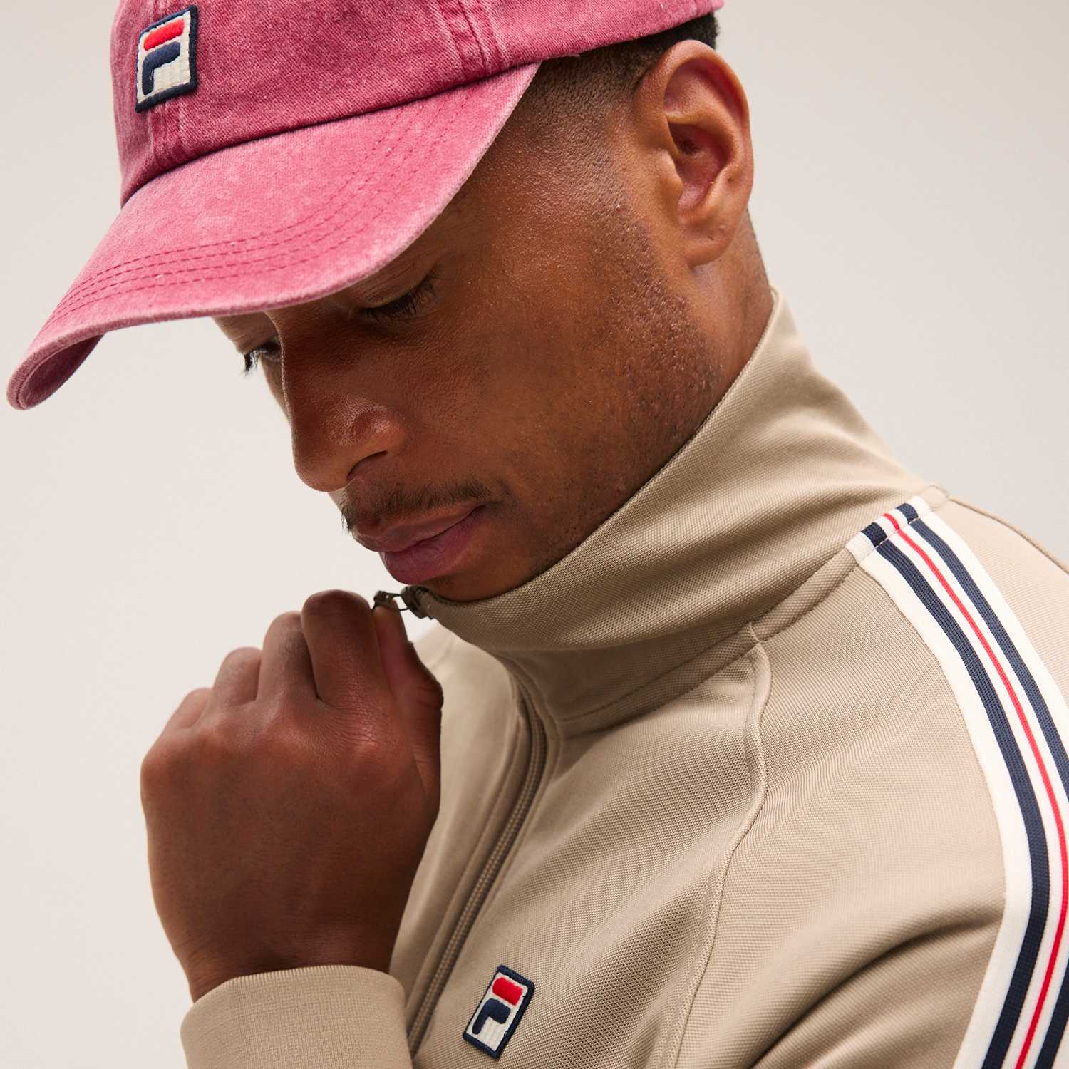 Fila BIELLA regular taped pique track jacket Bild 4