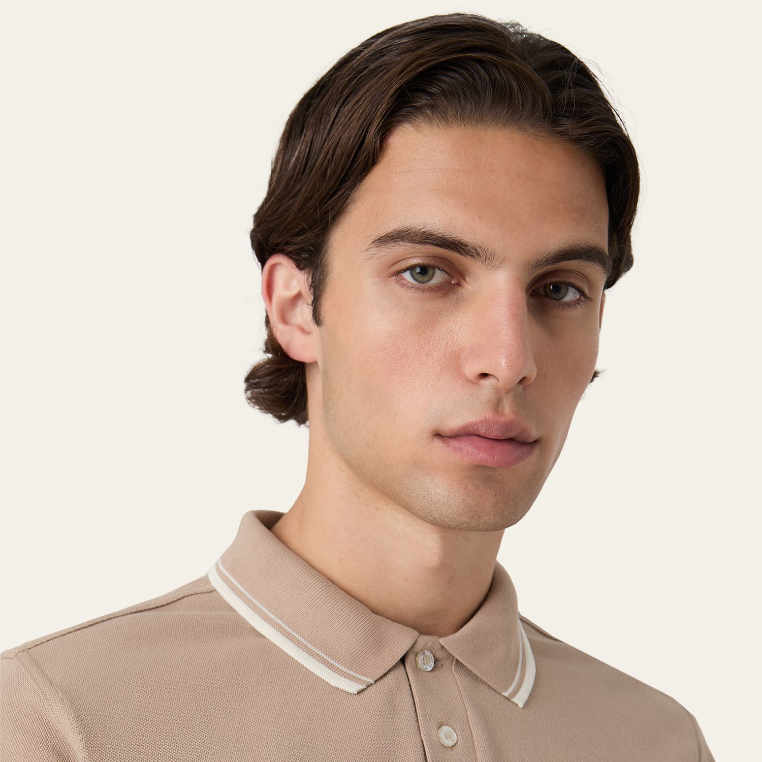 Fila BIELLA regular tipped long sleeve polo shirt Bild 4