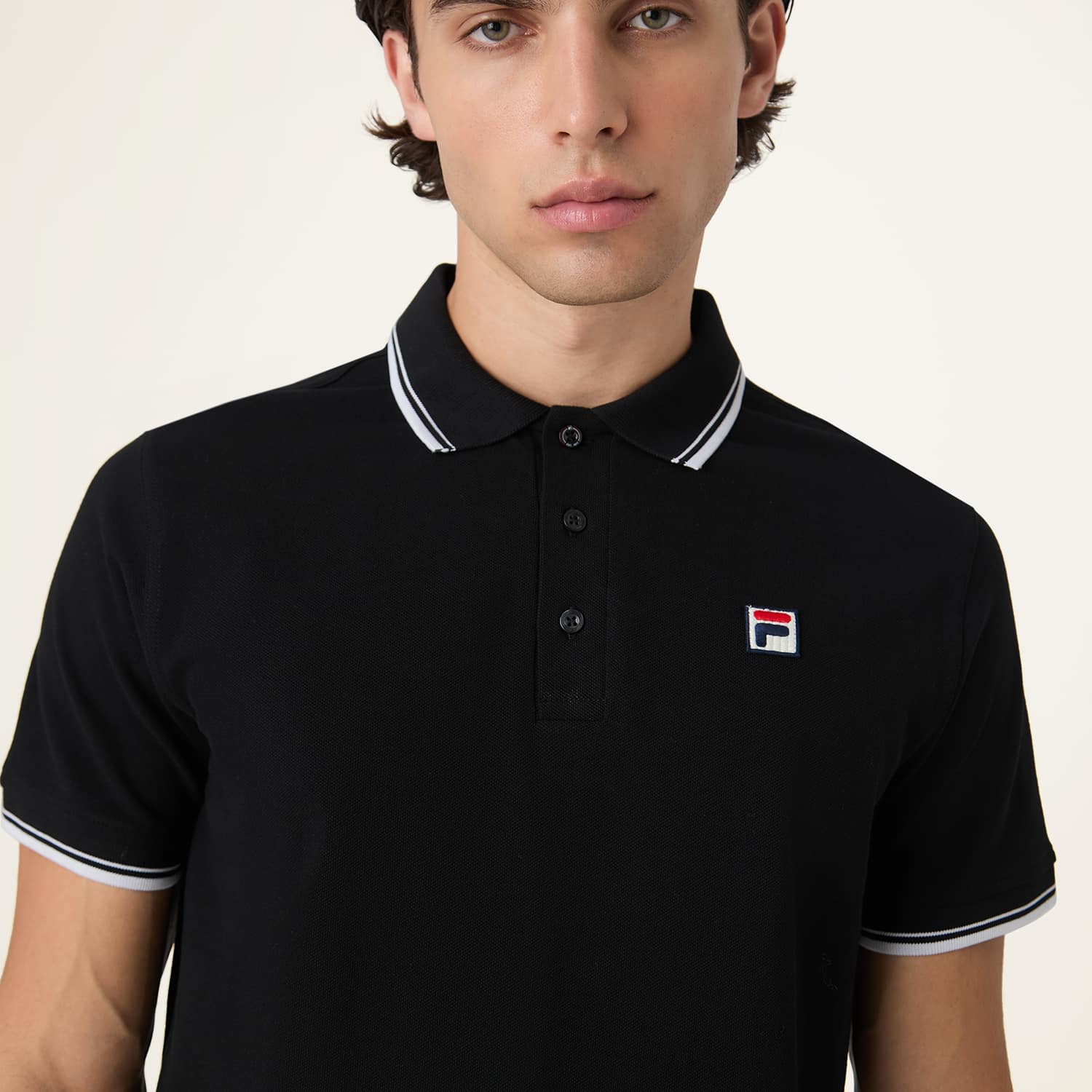 Fila BIELLA regular tipped polo shirt Bild 4