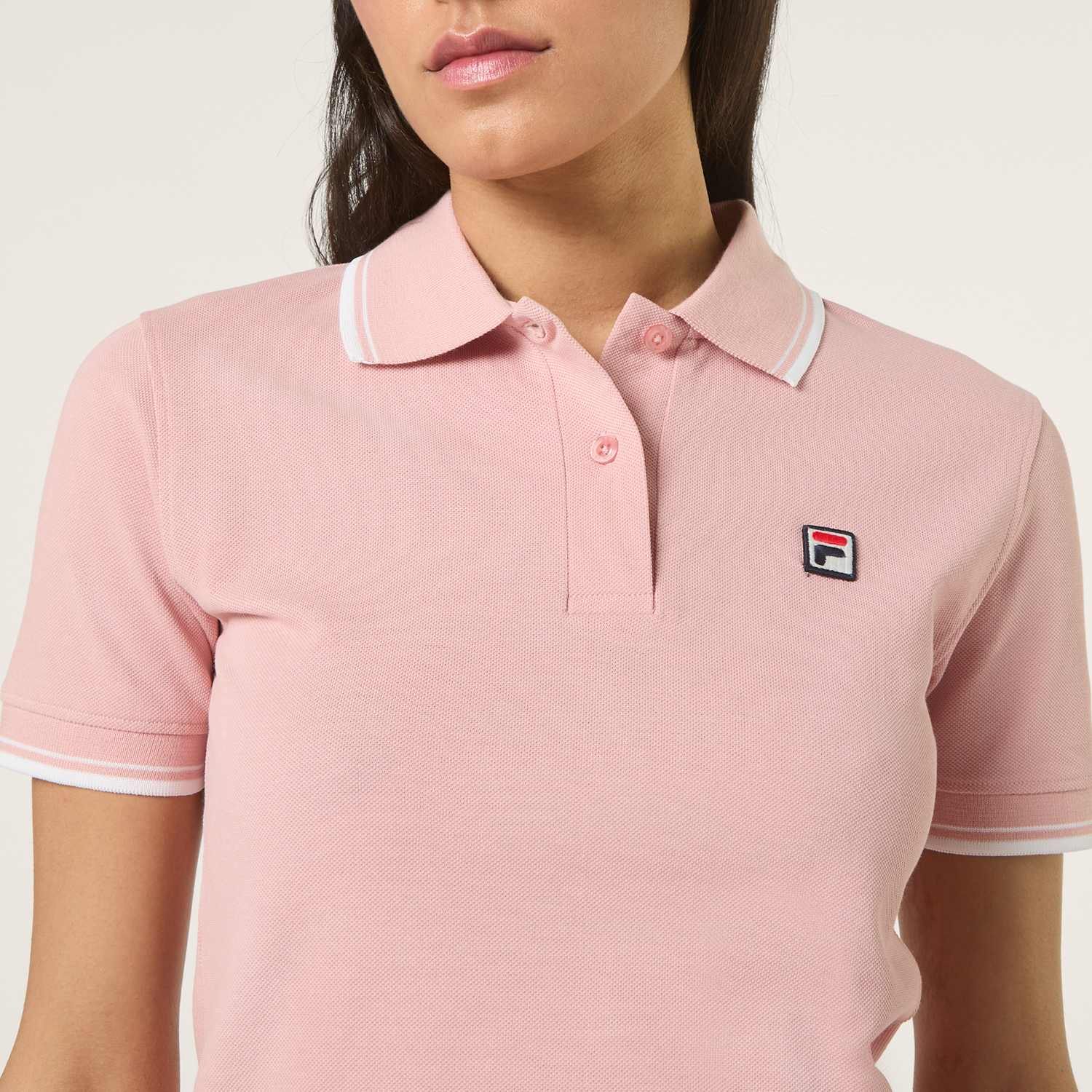 Fila BIELLA slim tipped polo shirt Bild 4