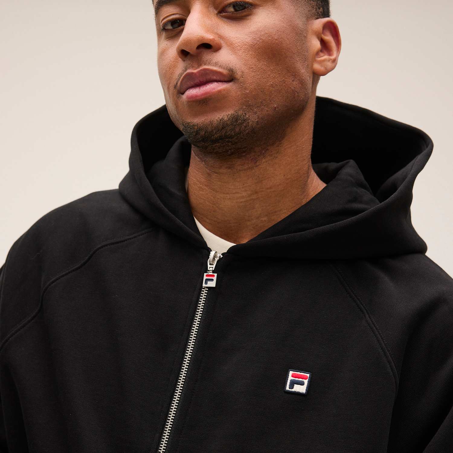 Fila BORNO oversized raglan 2-way zip hoodie Bild 4