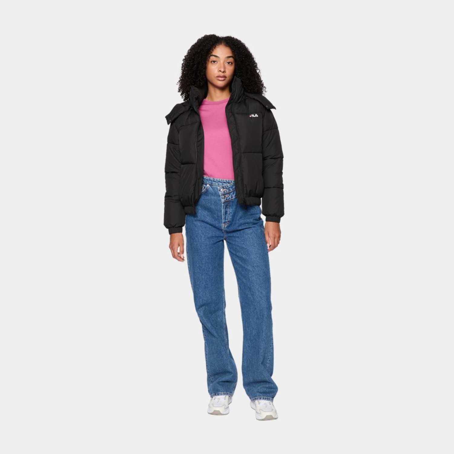 Fila BUCHEN Cropped Puffer Jacket black Bild 4