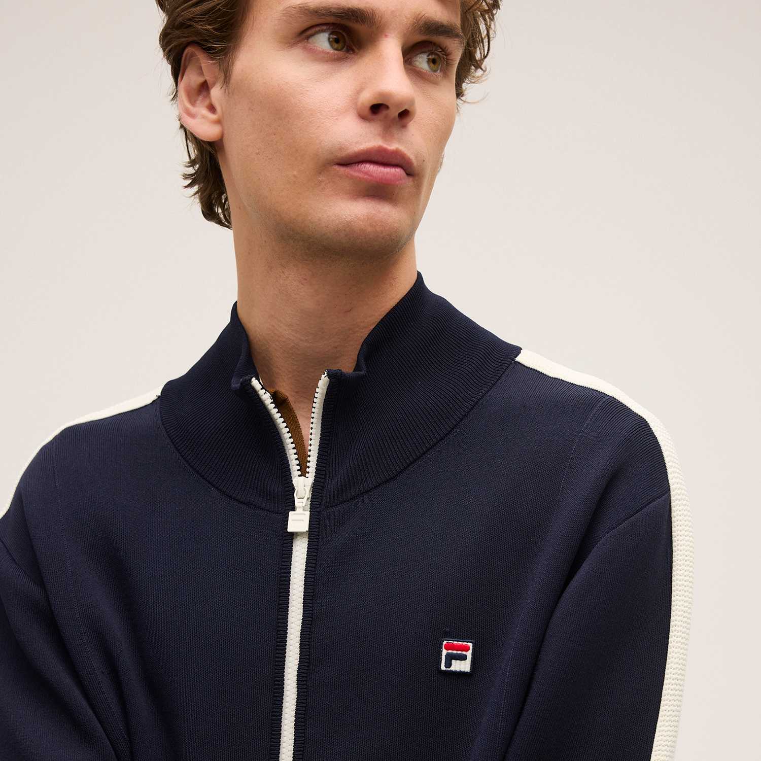 Fila CORTINA regular taped technical knit track jacket Bild 4