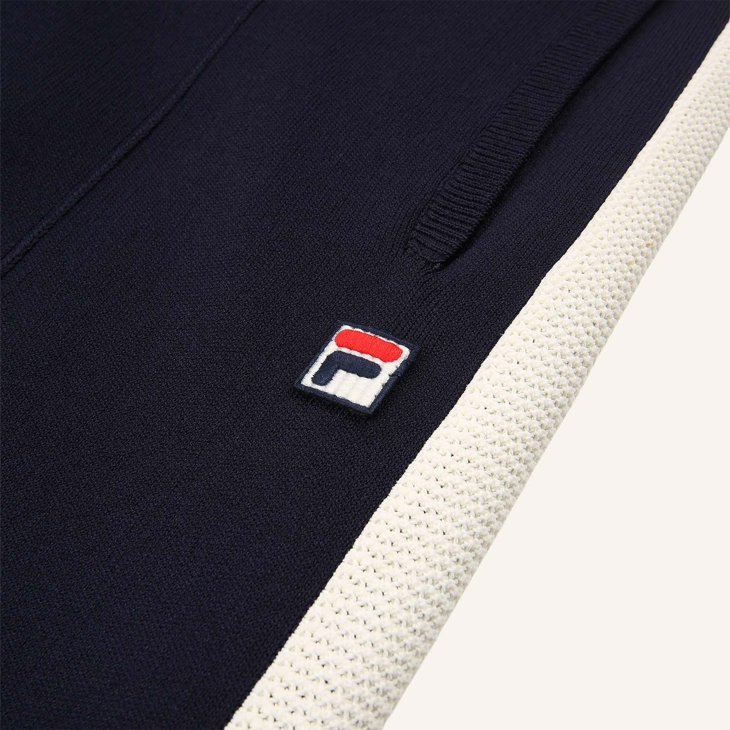 Fila CORTINA wide straight taped technical knit track pants Bild 4