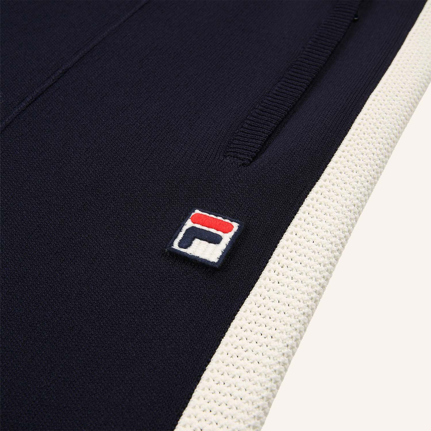 Fila CORTINA wide straight taped technical knit track pants Bild 4