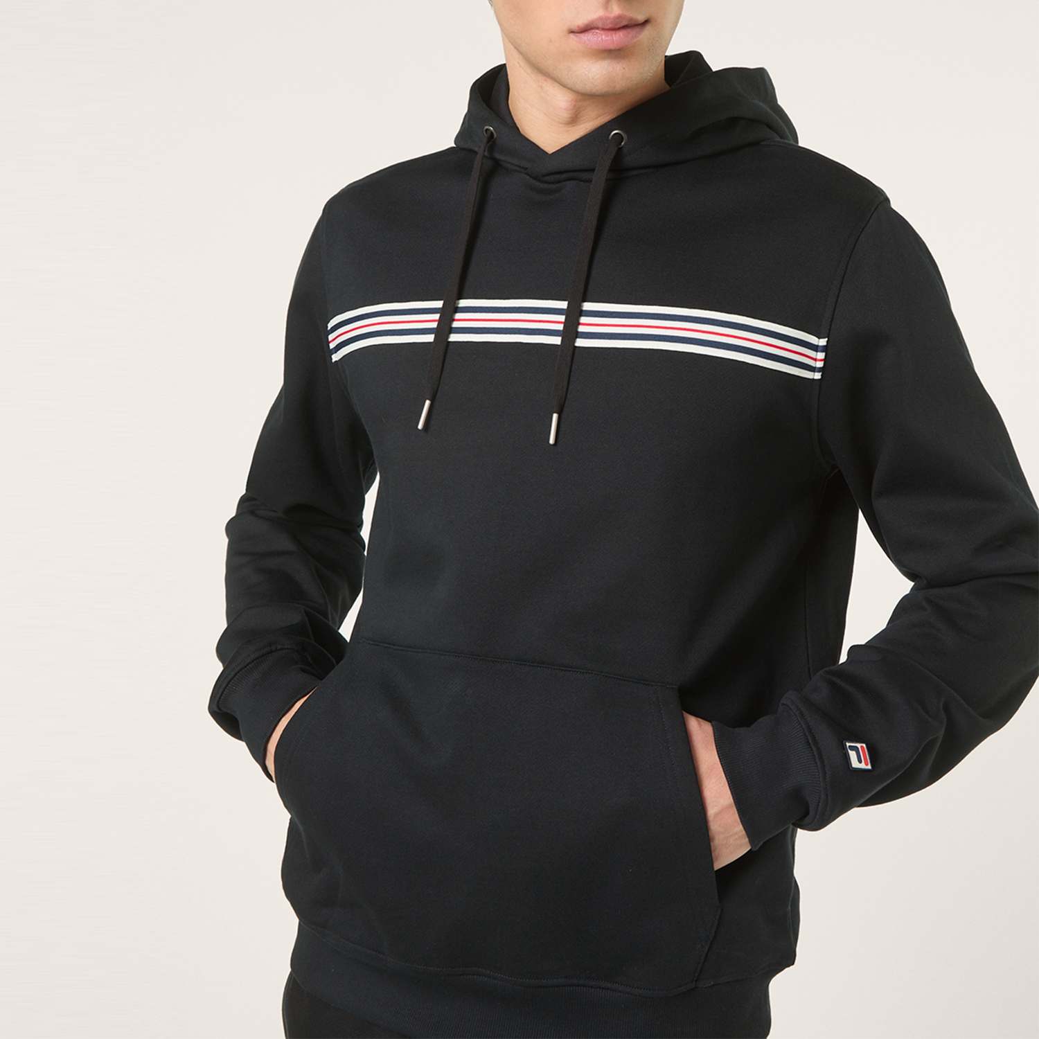 Fila DIECIMO regular heritage tape hoodie Bild 4