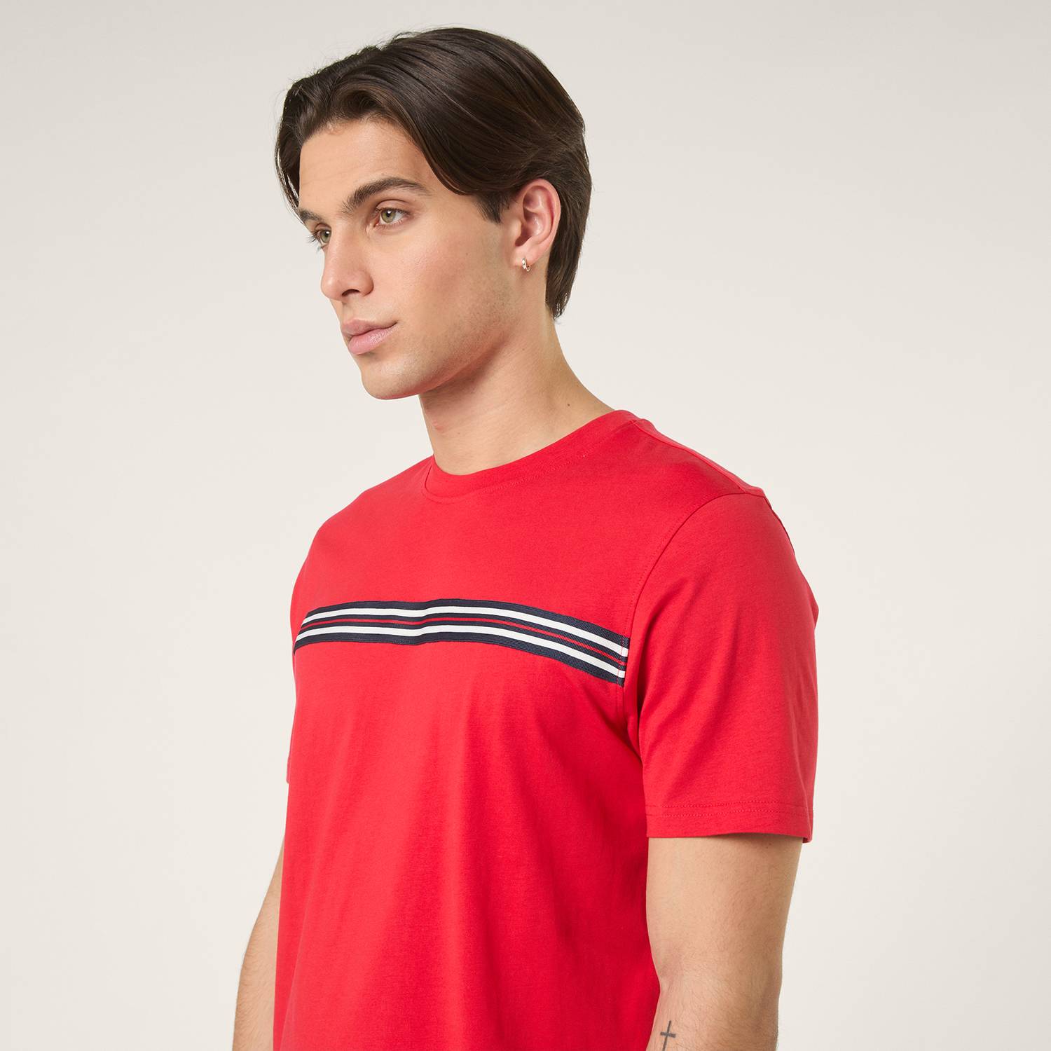 Fila DIECIMO regular heritage tape t-shirt Bild 4