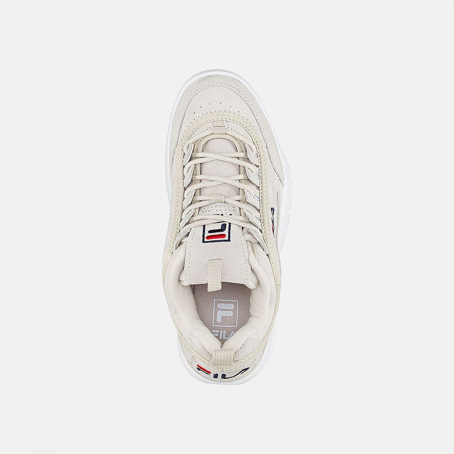 Fila disruptor s low wmn chateau grey clearance