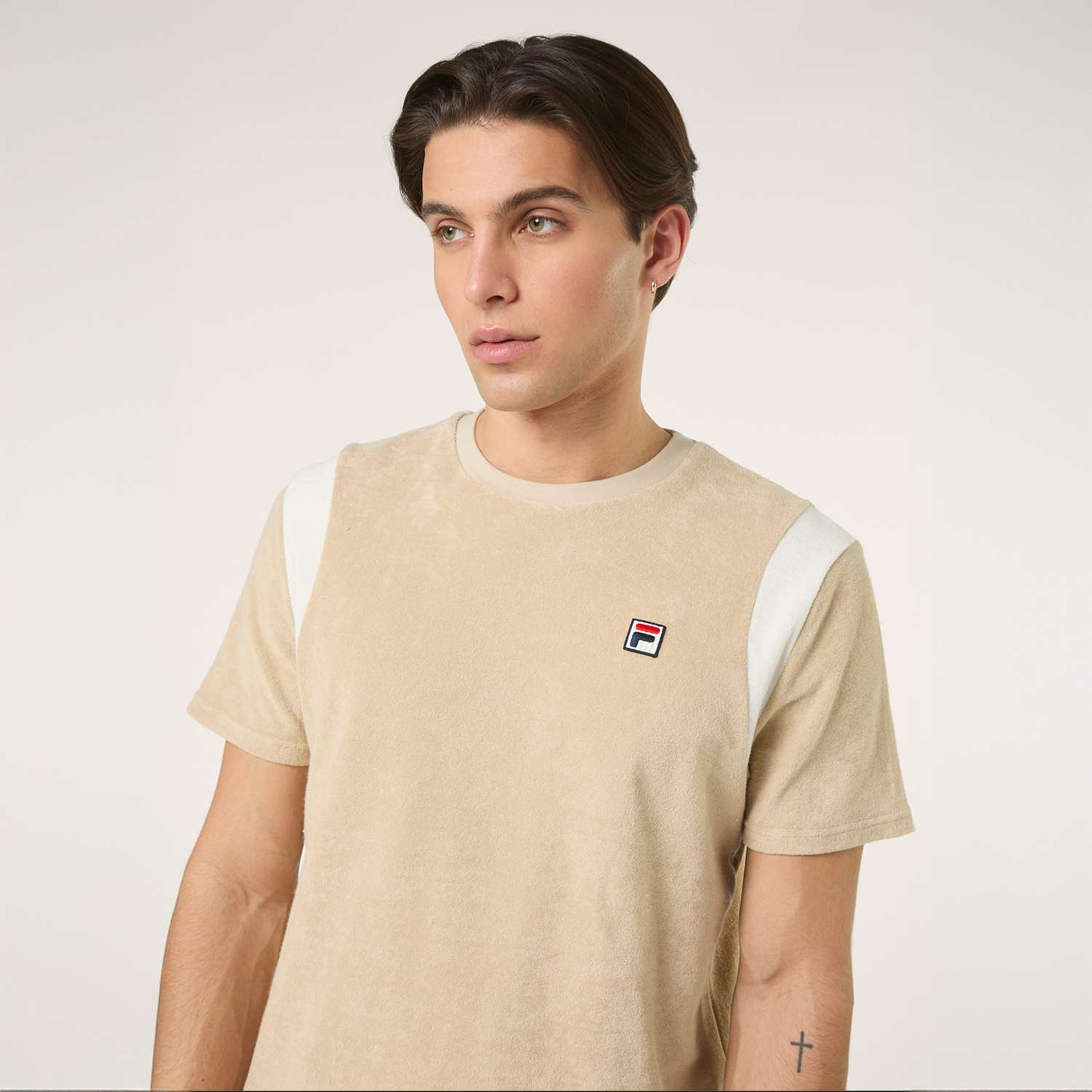 Fila EMPOLI regular blocked towelling t-shirt Bild 4