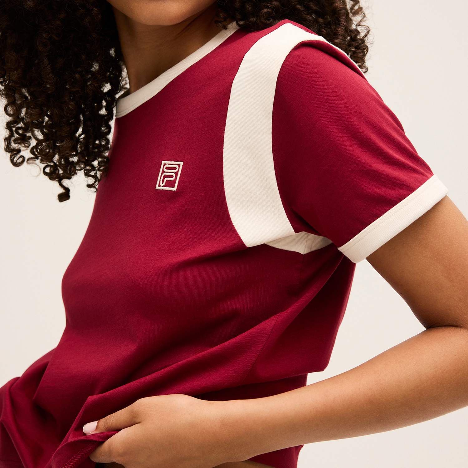 Fila FRAINA relaxed blocked logo t-shirt Bild 4