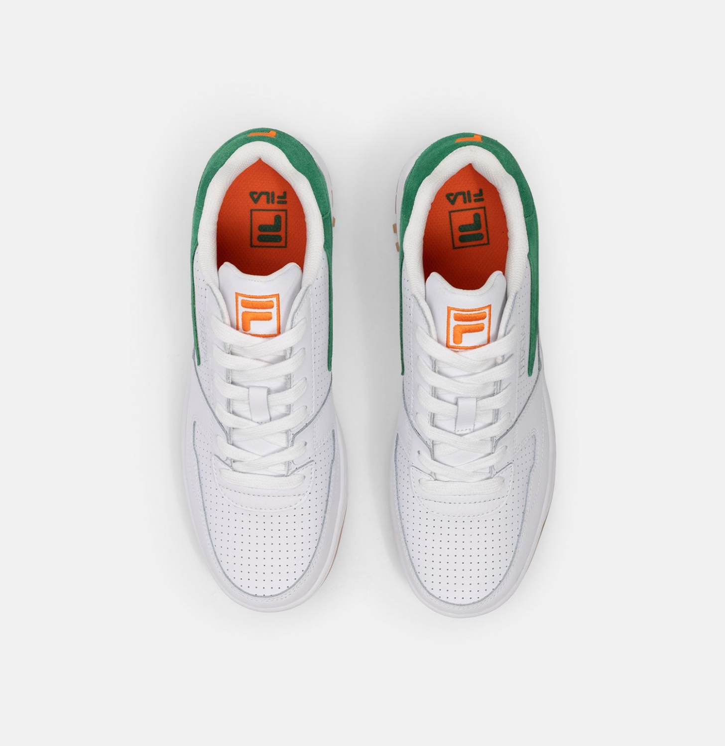Orange and green fila deals