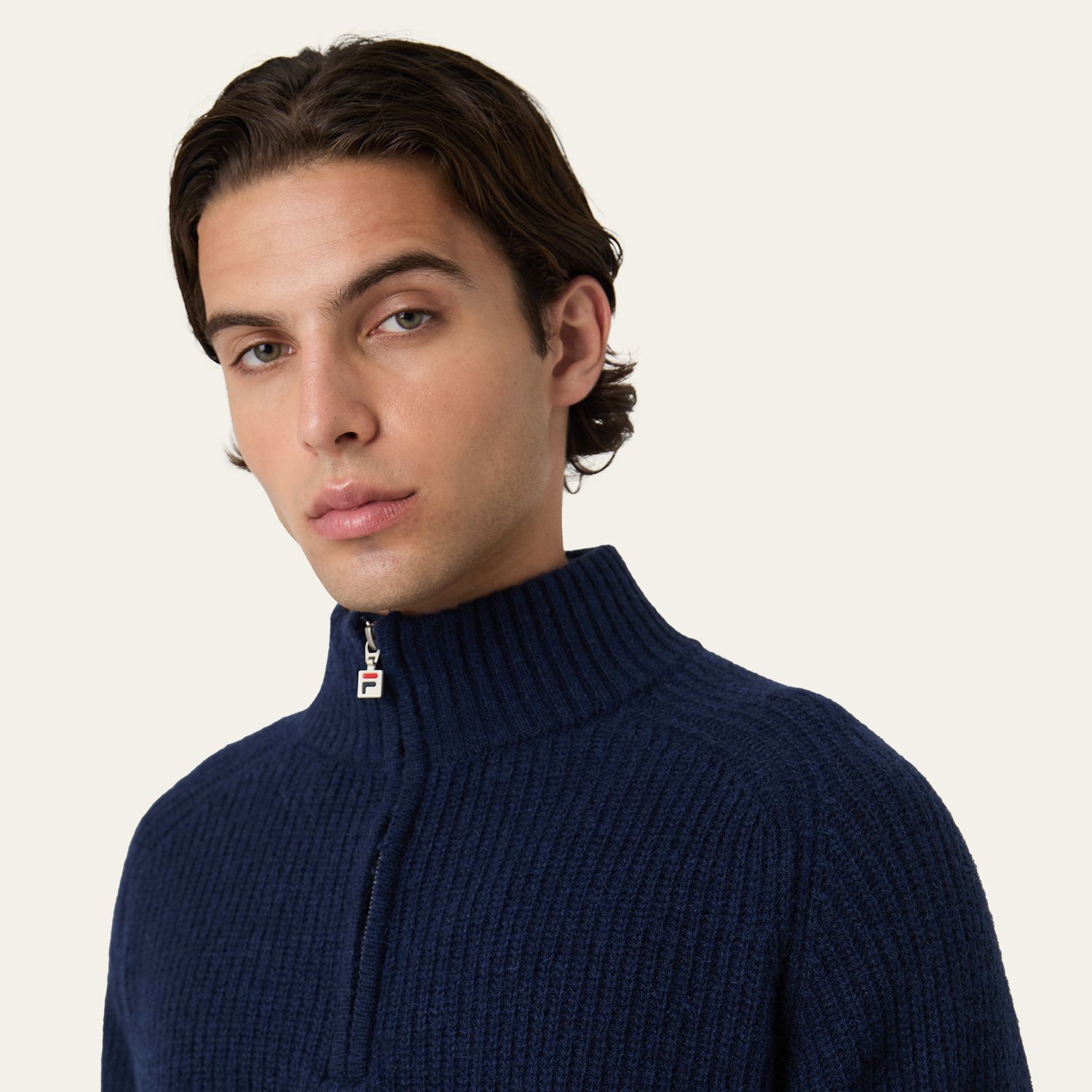 Fila GIOVANNI relaxed half-zip knit sailing sweater Bild 4