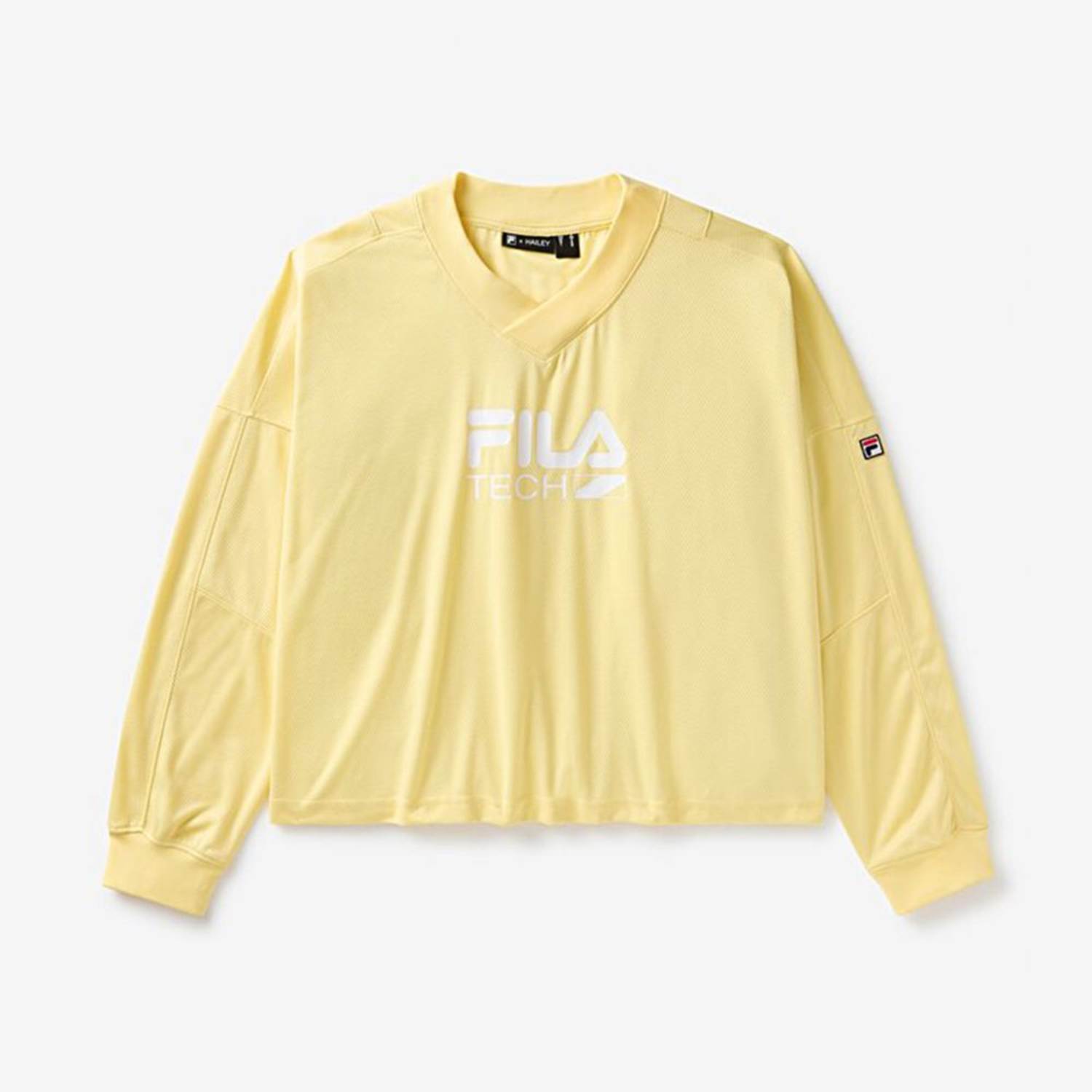 Fila HAILEY SPORTS SHIRT POPCORN / WHITE Bild 4