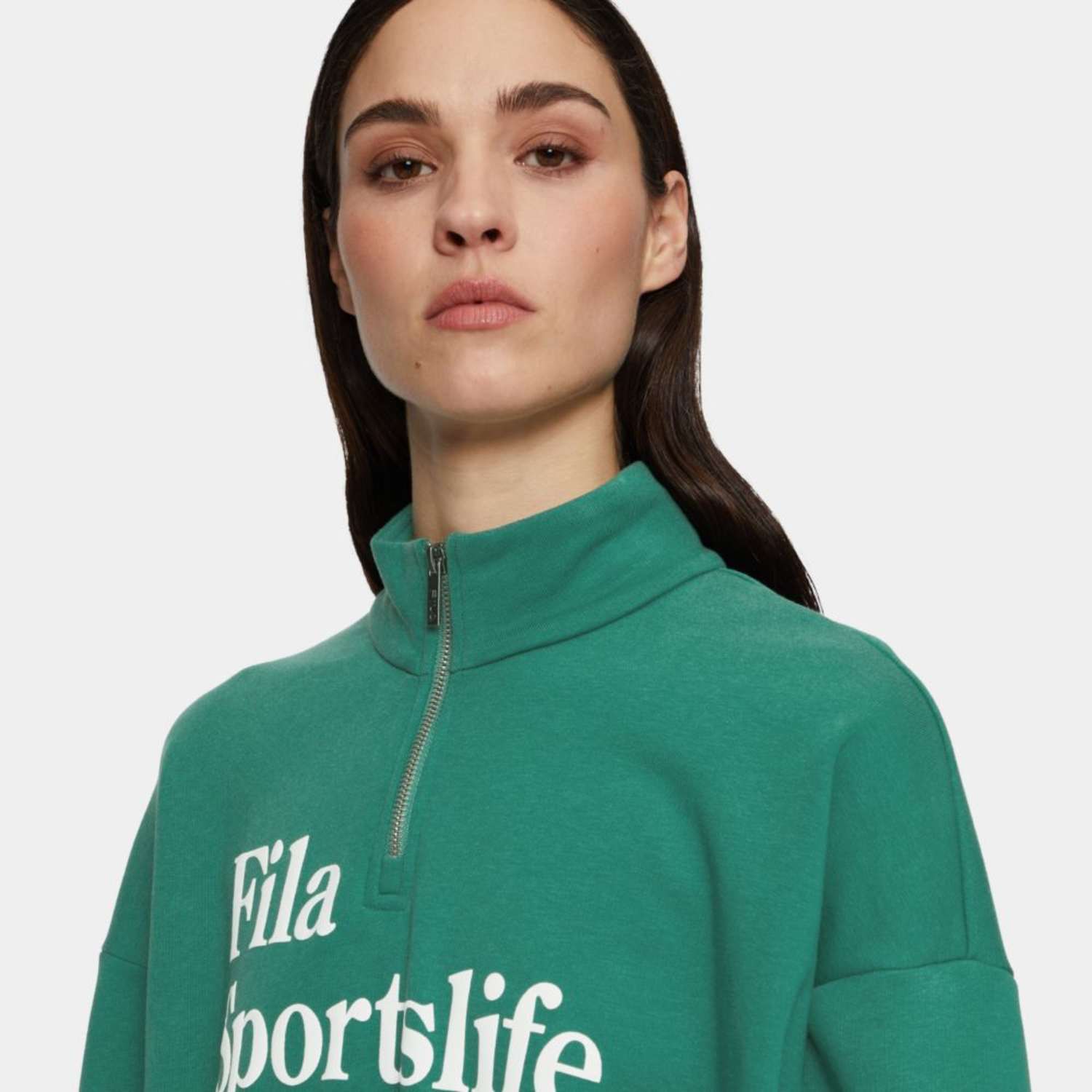 Fila LACHY oversized half zip sweater Bild 4