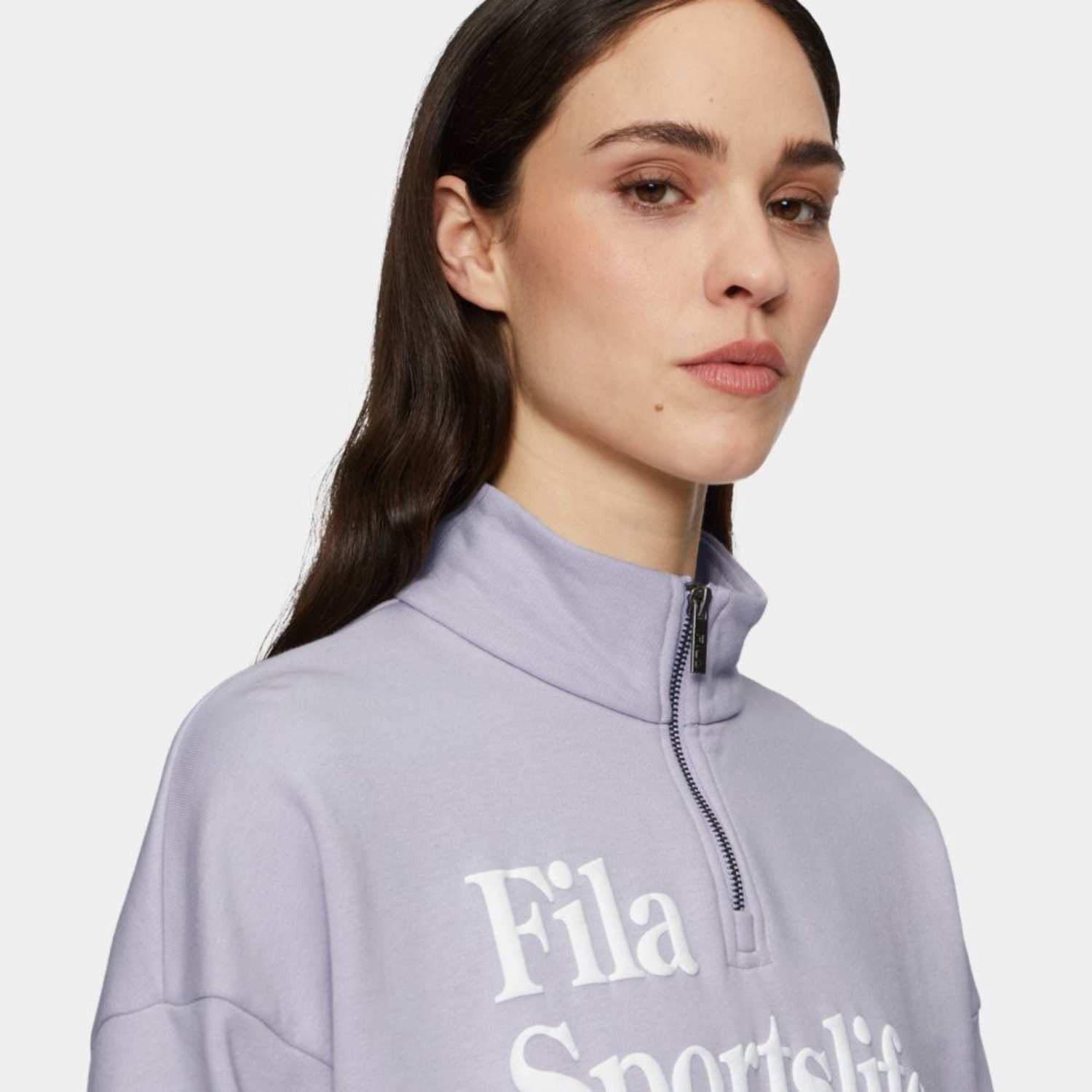 Fila LACHY oversized half zip sweater Bild 4