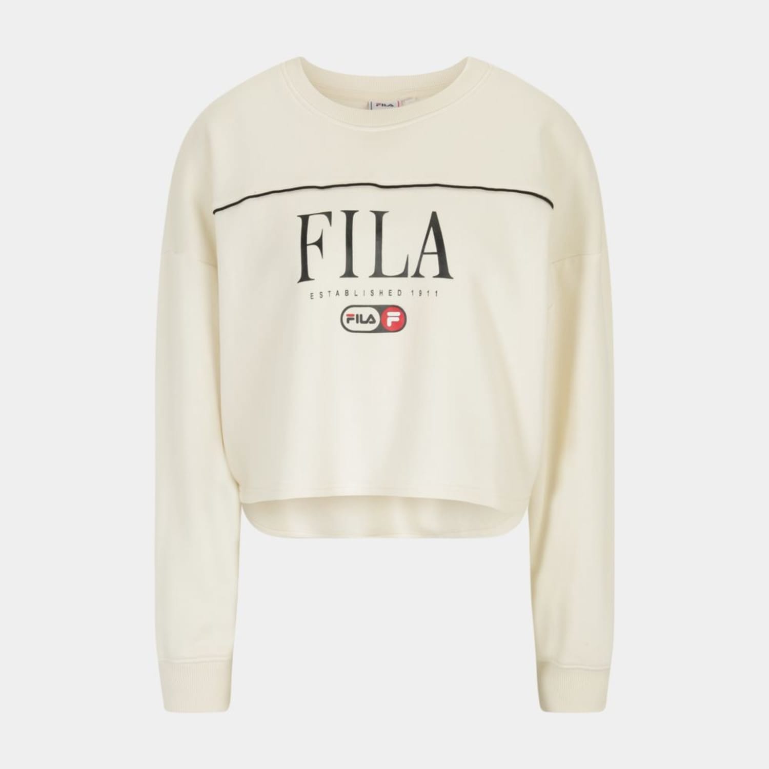 Fila LEWISTOWN crew sweat Antique White Bild 4