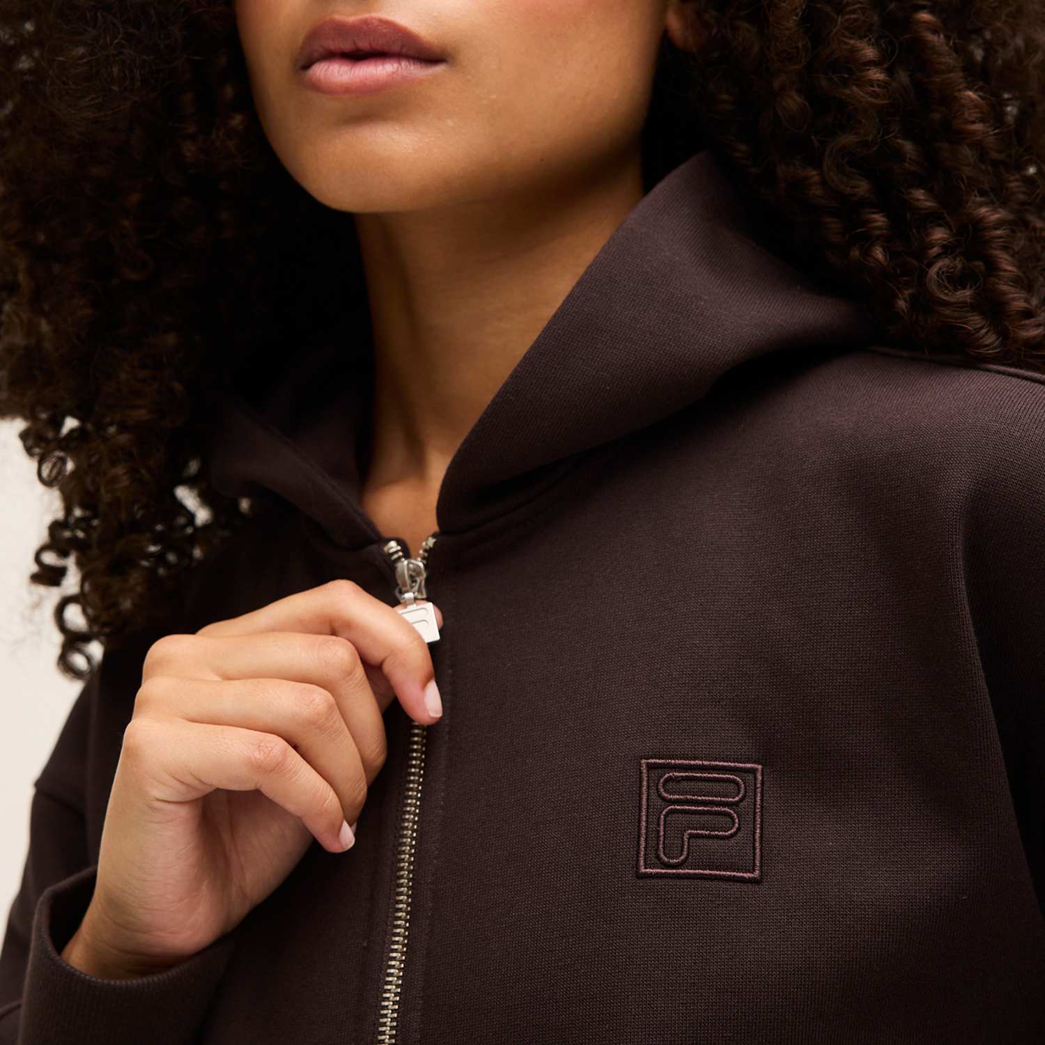 Fila LIMANA loose 2-way zip hoodie jacket Bild 4