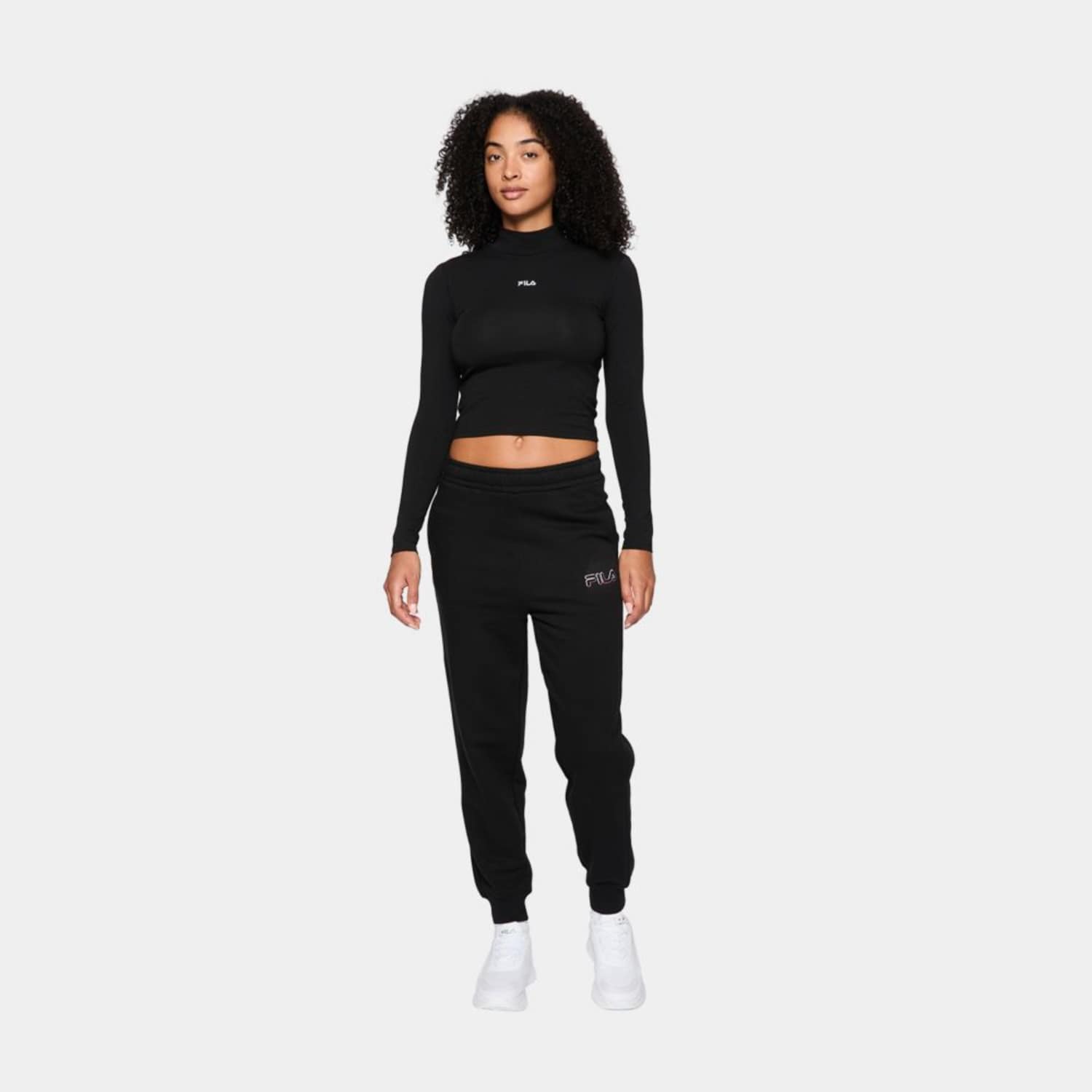 Fila LINNUSE cropped turtle neck black Bild 4